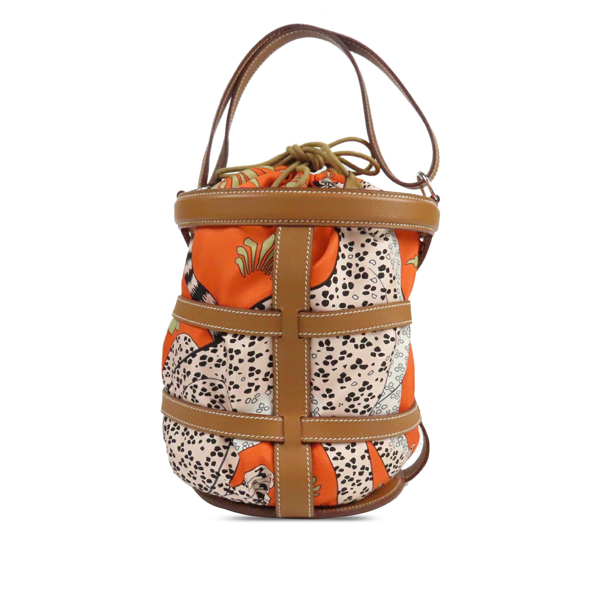 Hermes Les Leopards Silk and Epsom Sac Musardine Size ONE SIZE - 1 Thumbnail