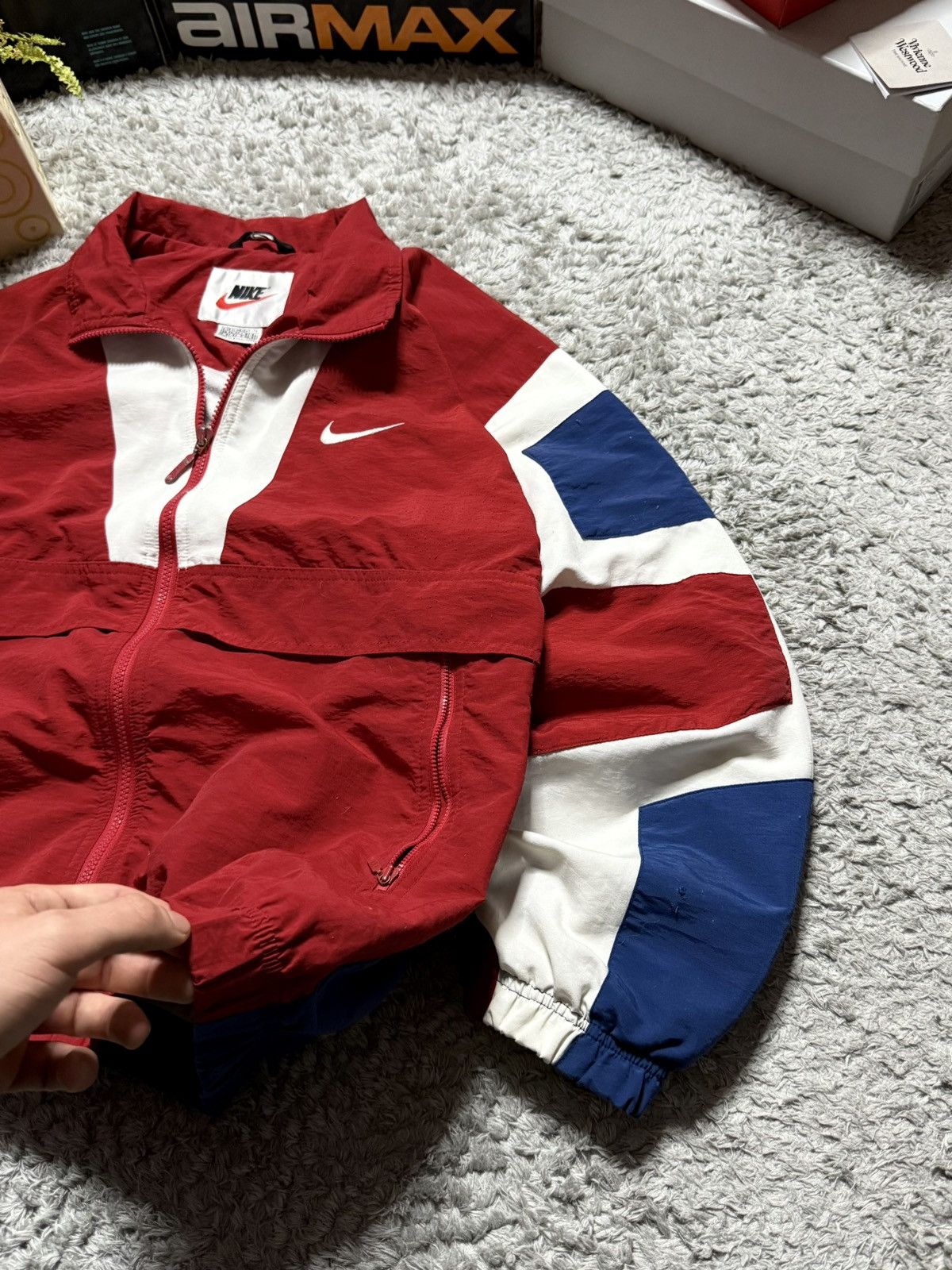 Nike 90s Nike Jacket Retro Vintage Logo Swoosh Streetwear Rare Size US M / EU 48-50 / 2 - 6 Thumbnail