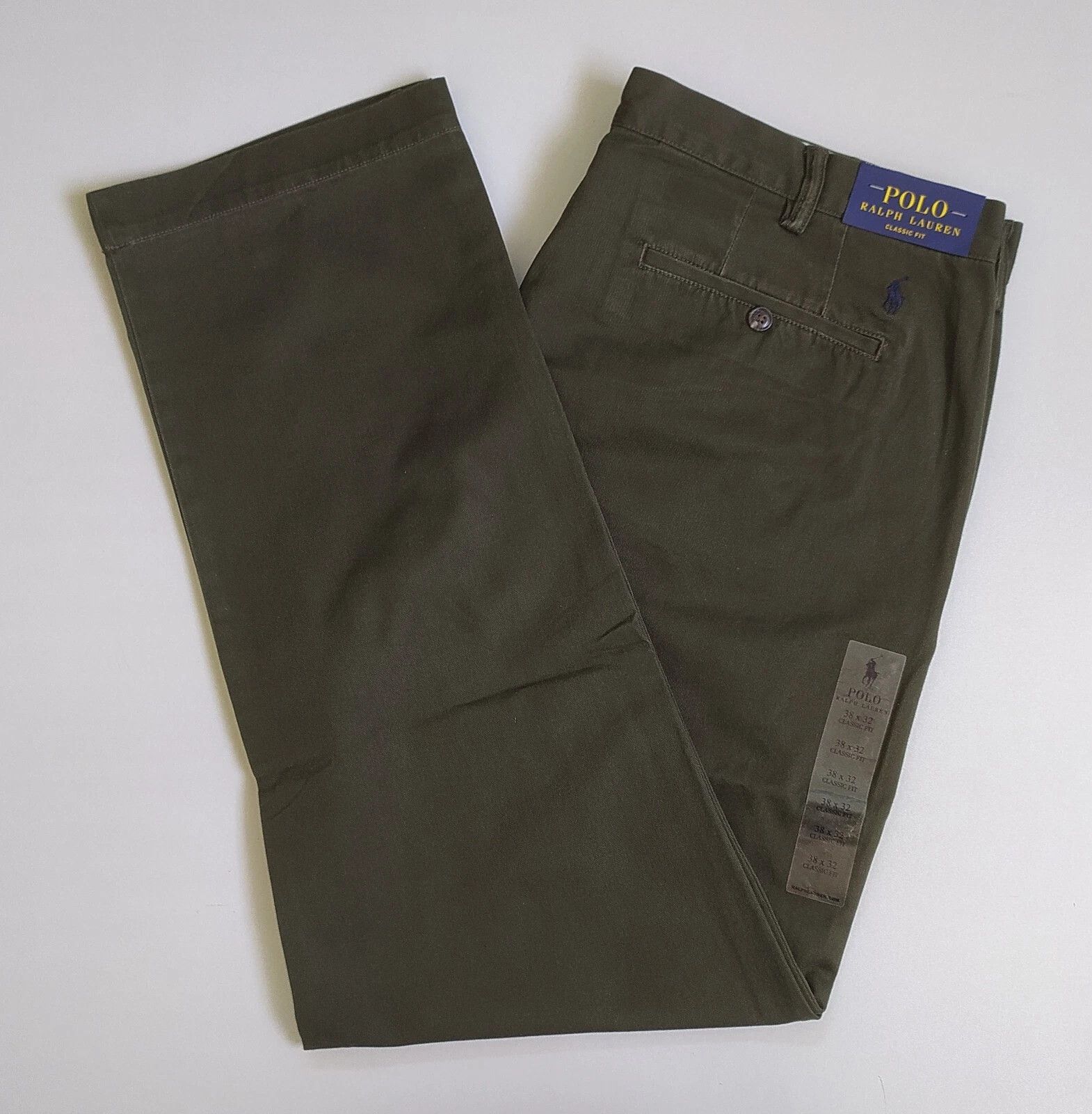 Polo Ralph Lauren Polo Ralph Lauren Classic Fit Chino Pant ATP 0118 Size US 38 / EU 54 - 11 Thumbnail