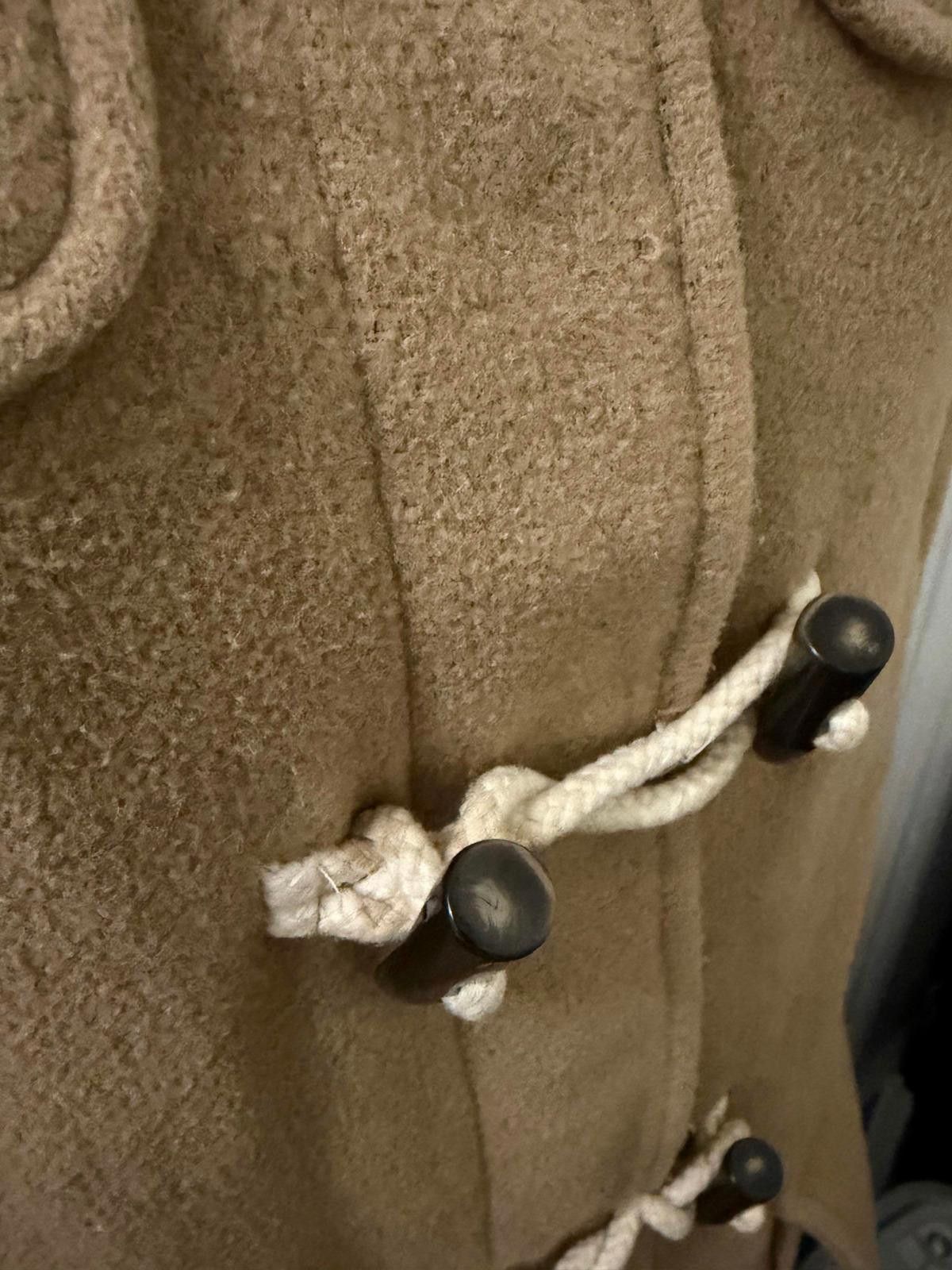 Other ASOS Camel Hooded Coat w/ Rope Closure (SMALL) Size S / US 4 / IT 40 - 5 Thumbnail