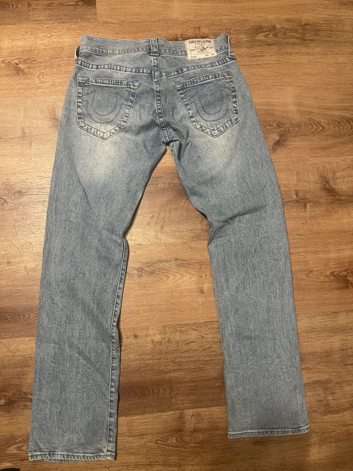 True Religion True Religion Relaxed Straight Jeans Size US 31 - 2 Thumbnail