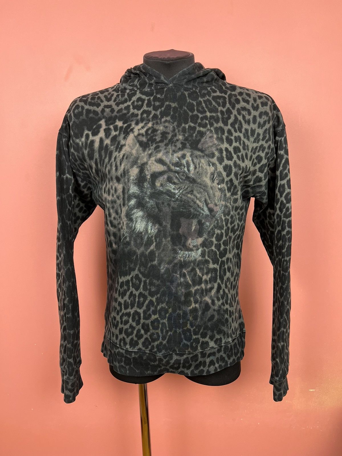 Allsaints Allsaints leopard hoodie streetwear printed tiger Size S / US 4 / IT 40 - 1 Thumbnail