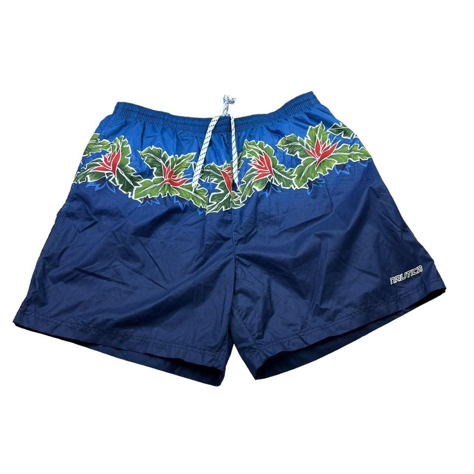 Nautica Vintage Nautica Swim Trunks Size US 38 / EU 54 - 1 Thumbnail