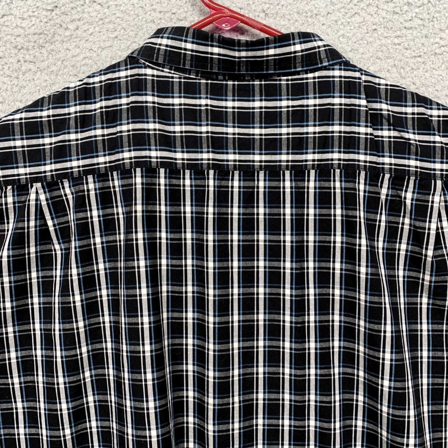 Wrangler Wrangler Button-Up Shirt Men’s 2XL Short Sleeve Black White Plaid Size US XXL / EU 58 / 5 - 5 Thumbnail