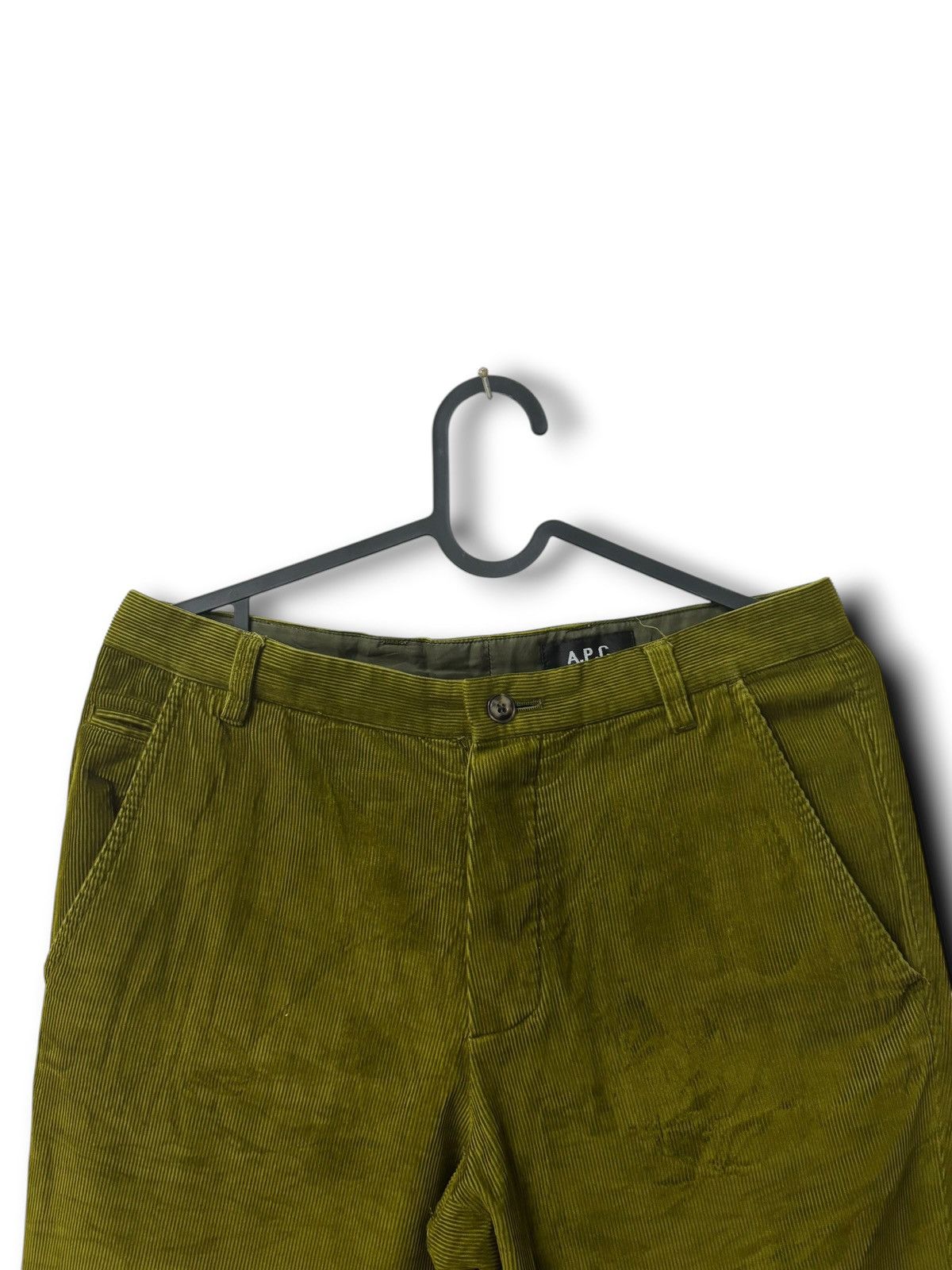 A.P.C. Vintage A.P.C. Green Corduroy Size US 29 - 3 Thumbnail