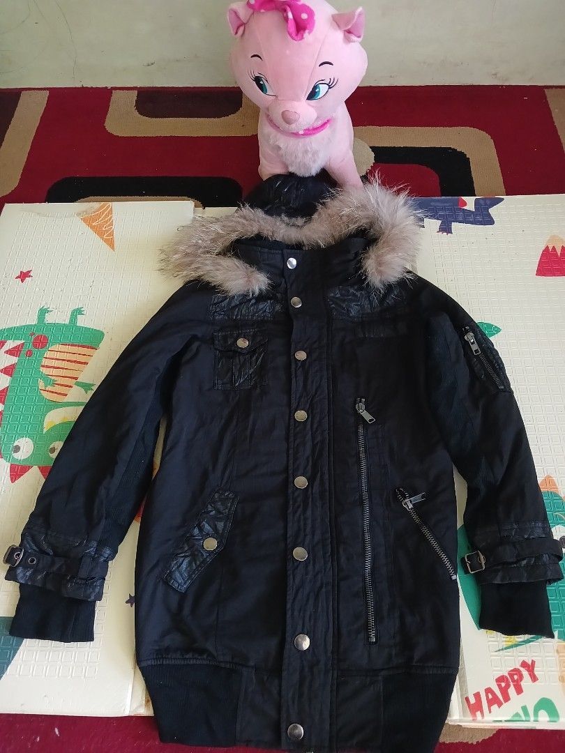Le Grande Bleu (L.G.B.) Japanese fur double zip jacket Size US M / EU 48-50 / 2 - 1 Thumbnail
