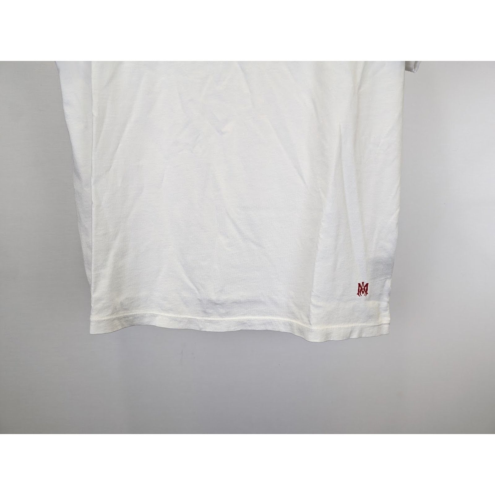 Amiri o1rshd1 Q:2 / Ma Paisley Short Sleeve T-Shirt in White Size US L / EU 52-54 / 3 - 9 Thumbnail