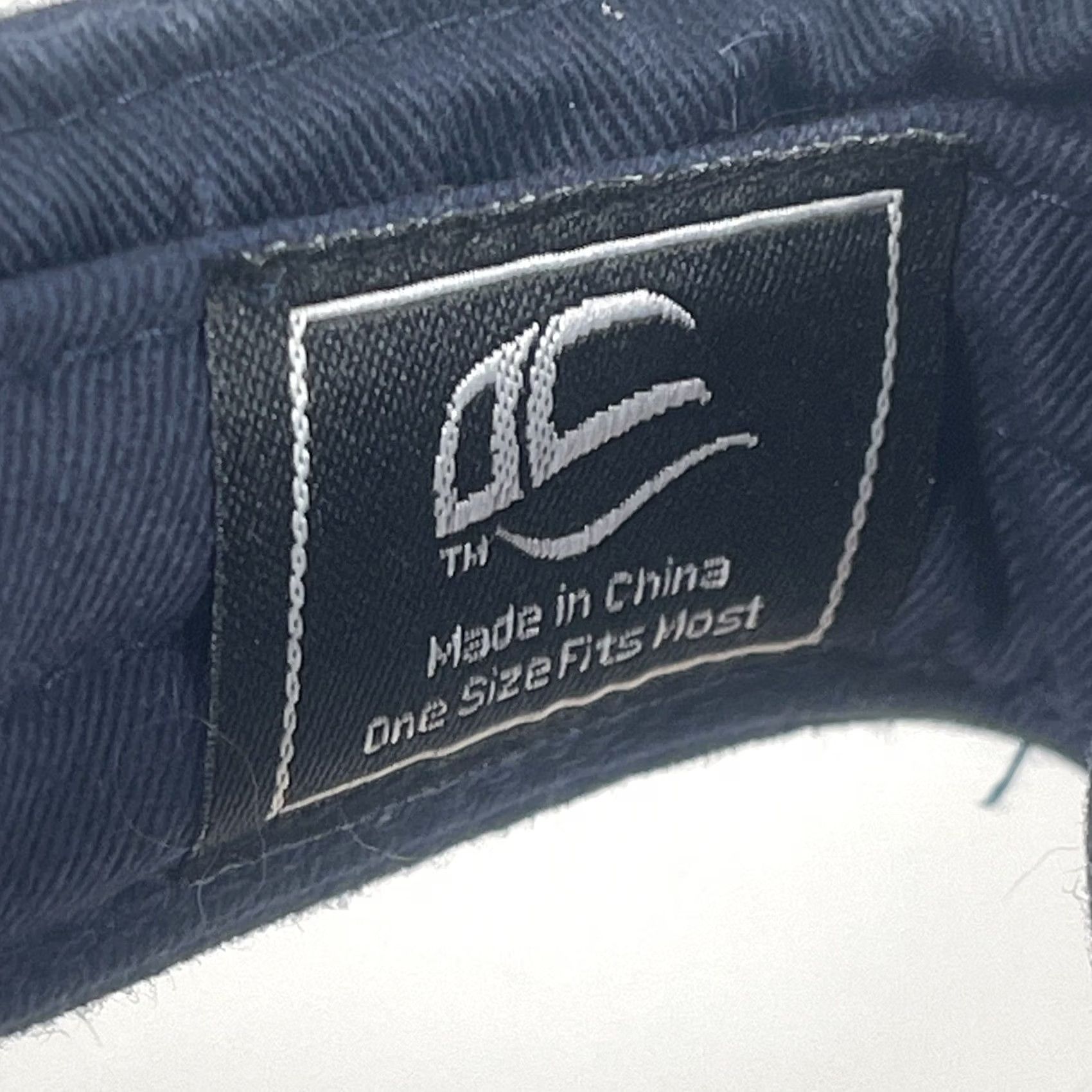Vintage Outdoor Cap OC Visor Adult Navy Blue Hat Adjustable CMS Embroidered Size ONE SIZE - 7 Thumbnail