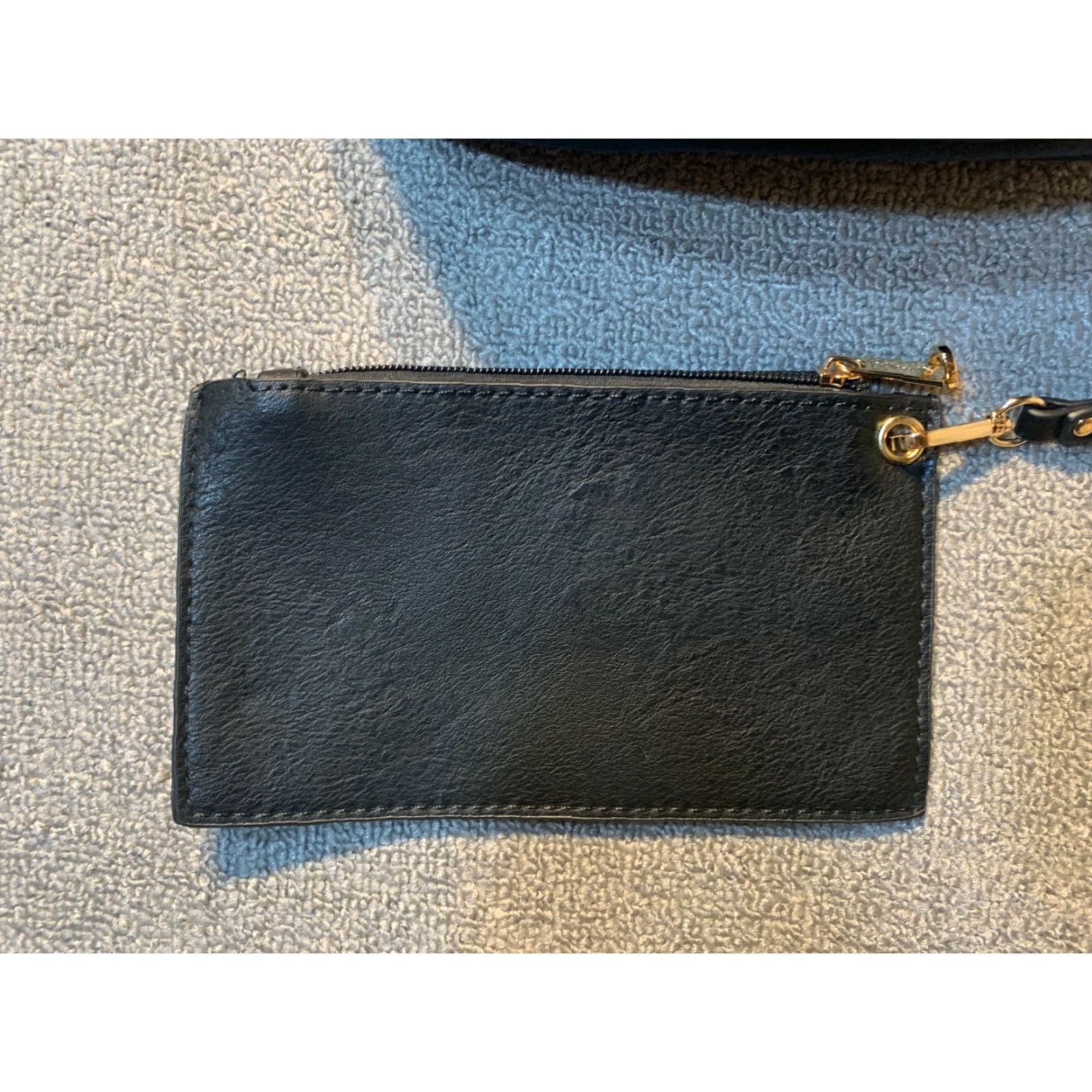 Vintage **Dasein Women's Black Vegan Leather Shoulder Bag and Coin Pouch Set** User: Dasein Women's Black Vegan Leather Shoulder Bag and Coin Pouch Set Size ONE SIZE - 3 Thumbnail