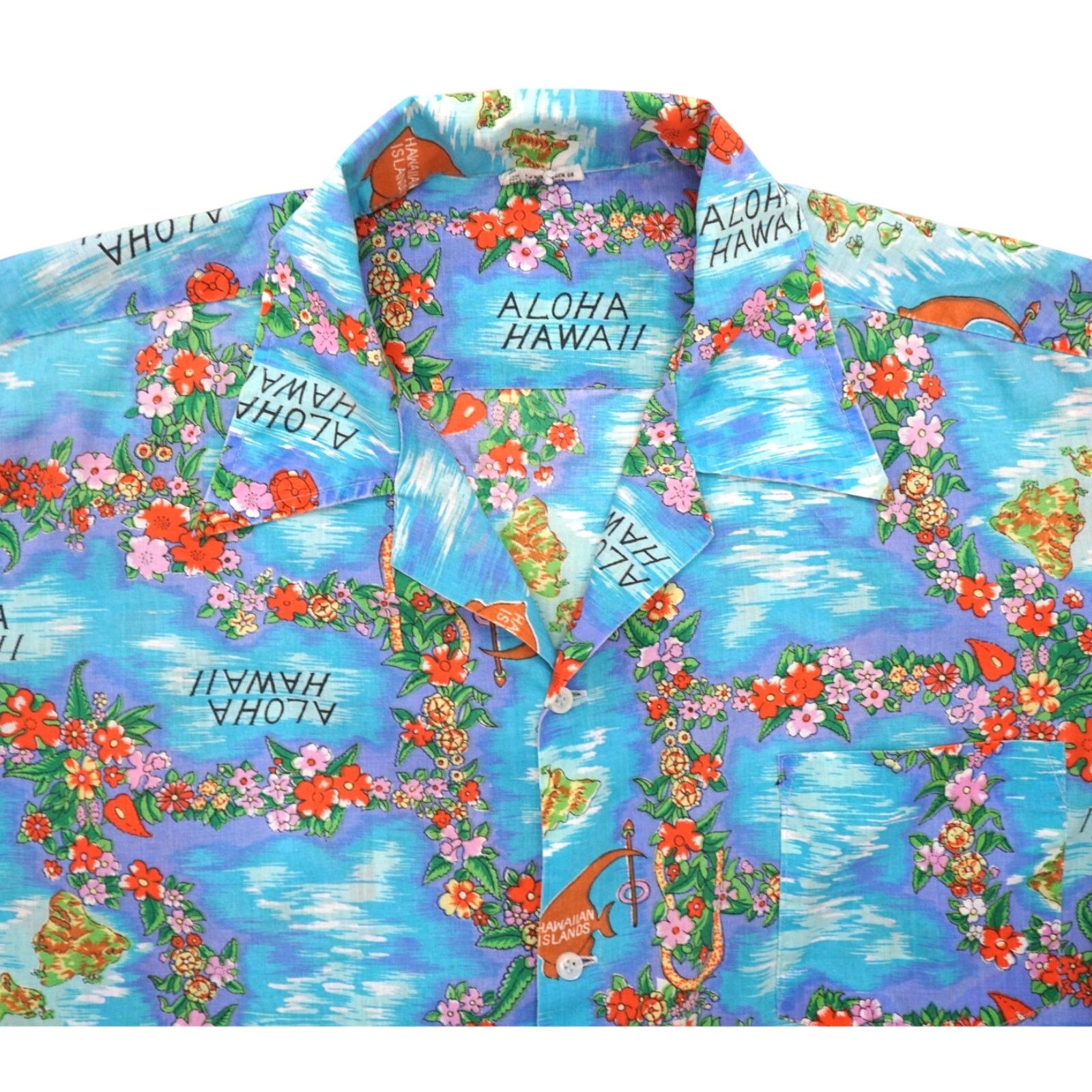 Vintage Vintage 80's Aloha Hawaiian Shirt Men's Large Size US L / EU 52-54 / 3 - 3 Thumbnail