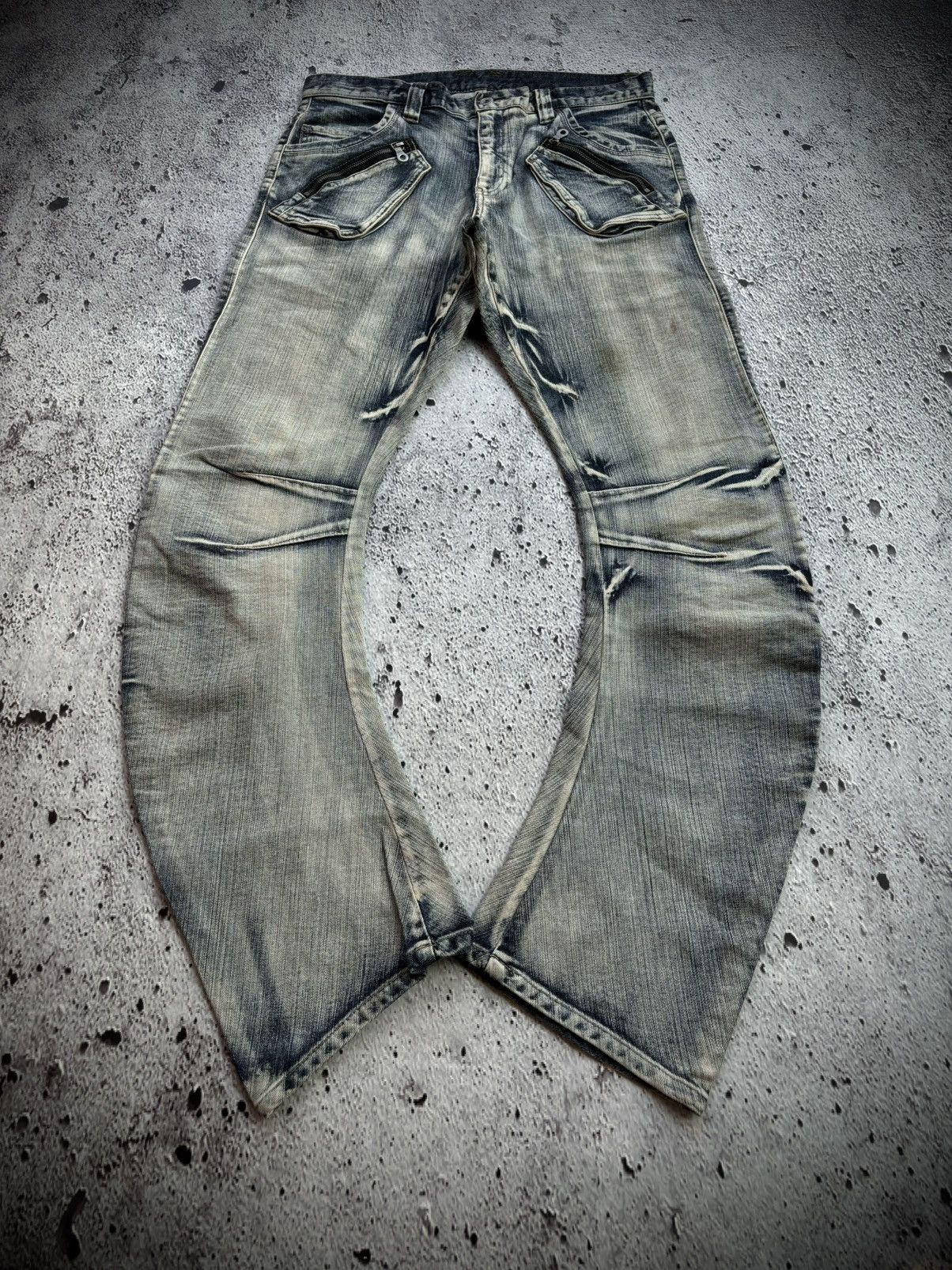 PPFM 2000's PPFM Denim jeansn Size US 33 - 1 Thumbnail