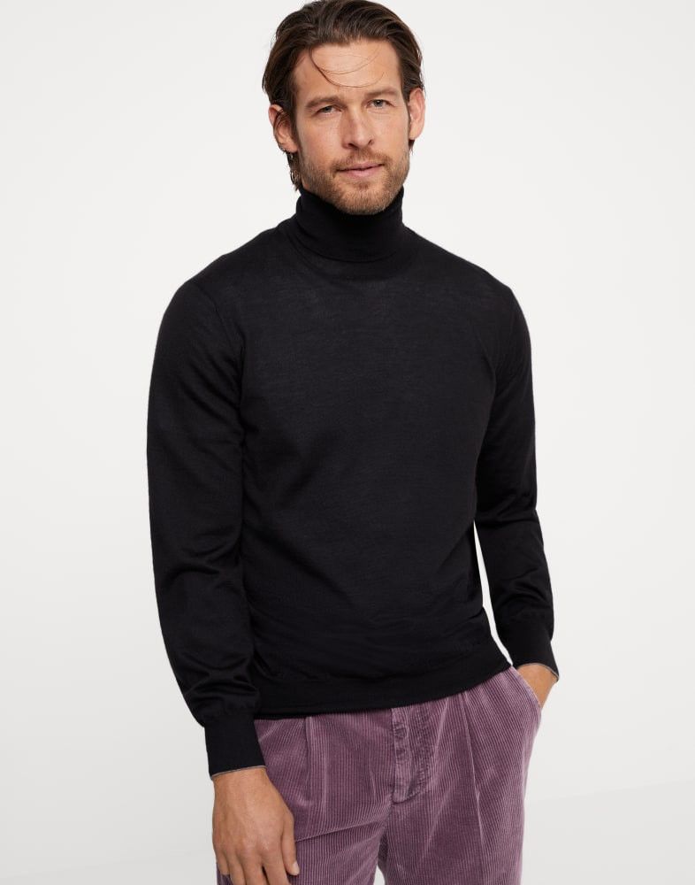 o1w1db10825 Turtleneck Sweater in Black