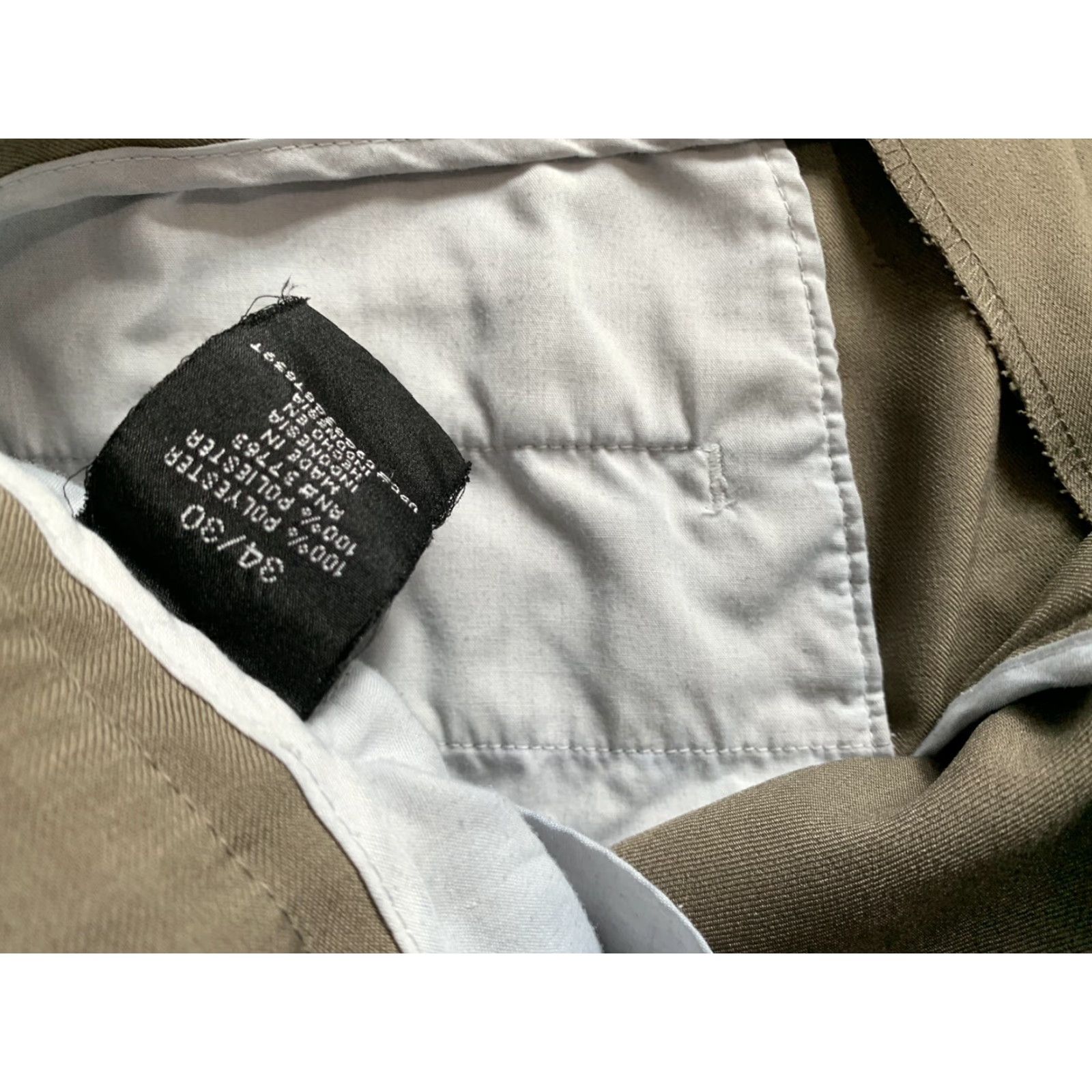 Perry Ellis PERRY ELLIS PORTFOLIO Men's Pants Designed Regular Fit.Size 34×30 Flat Front Size US 34 / EU 50 - 3 Thumbnail