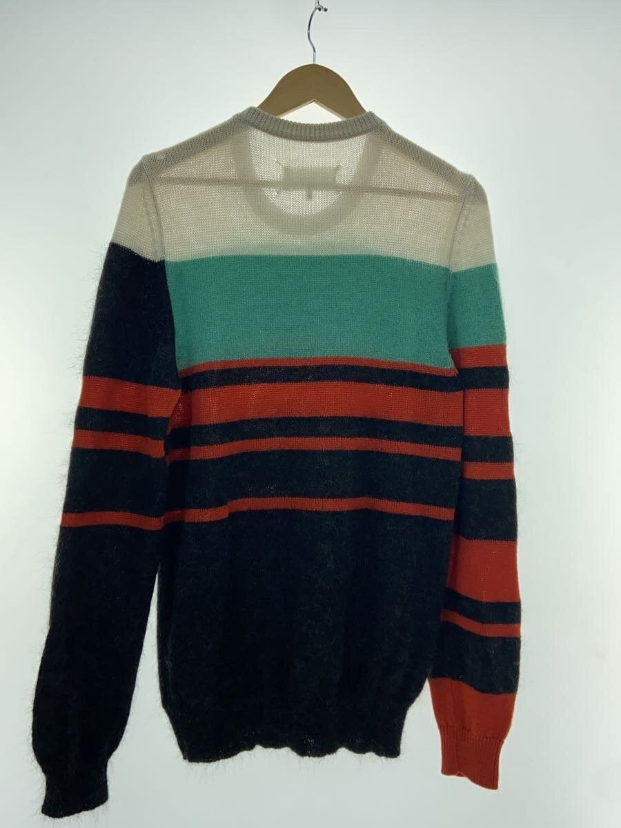 Maison Margiela Striped Wool Knit Sweater Size US L / EU 52-54 / 3 - 2 Thumbnail