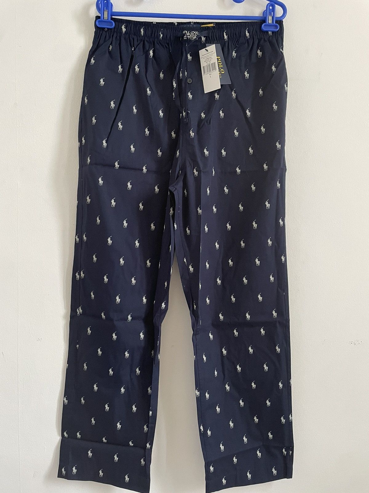 Polo Ralph Lauren × Ralph Lauren Ralph Lauren Pony player Pant size L Navy Size US 35 - 1 Thumbnail