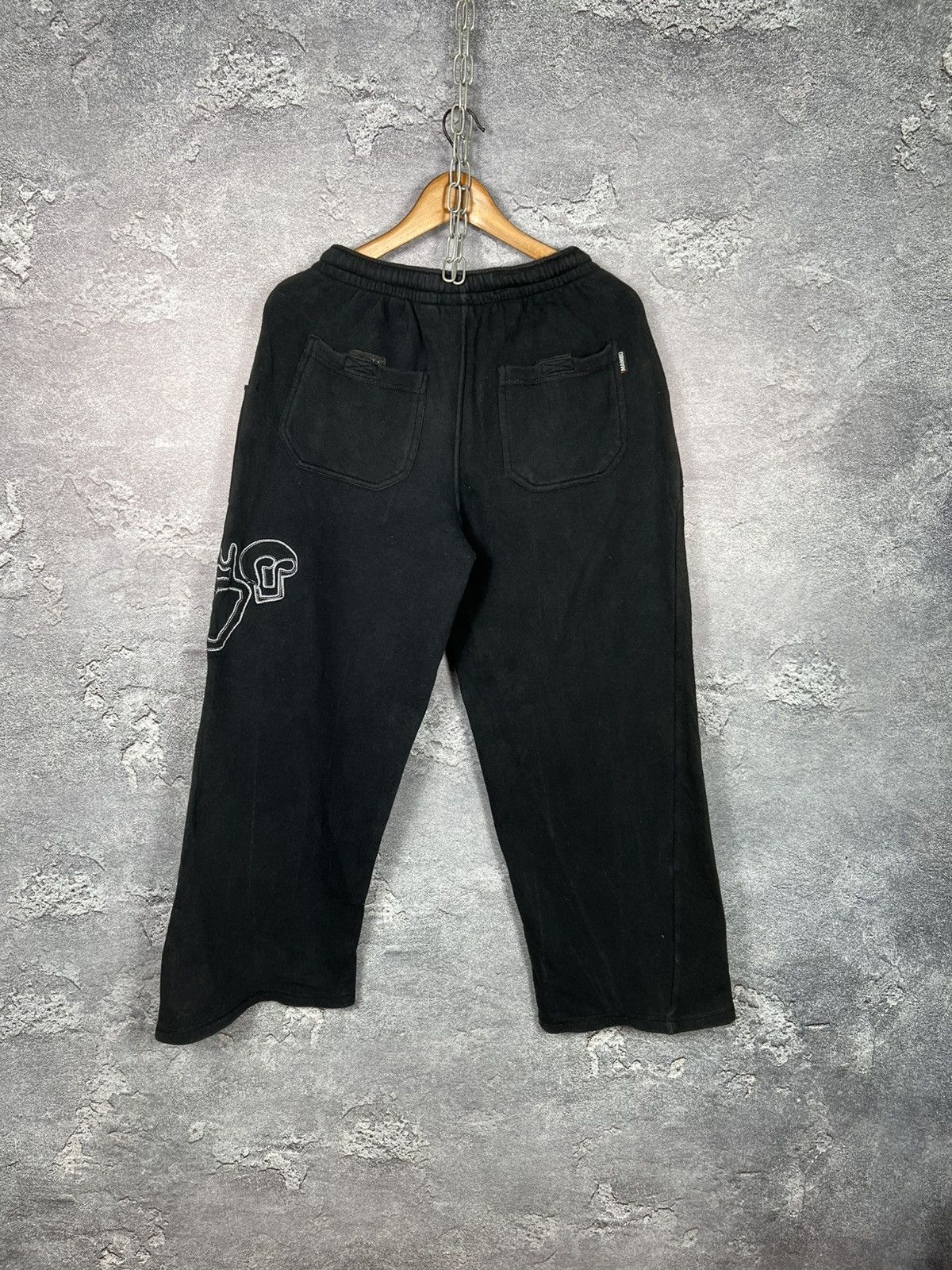 Mambo Vintage Mambo Baggy Flare Sweatpants With Logo Size 29" - 10 Thumbnail