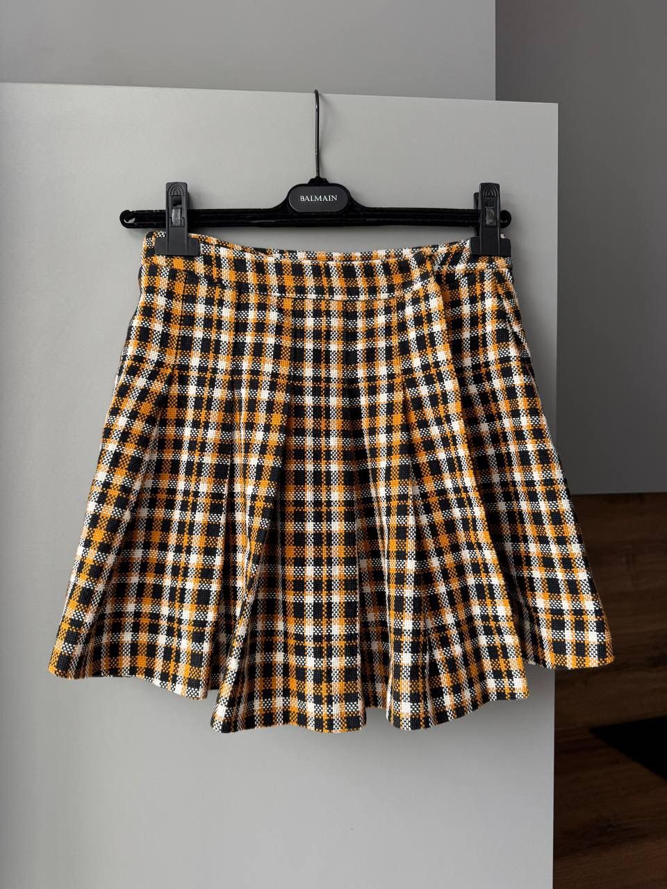 Alexander McQueen Alexander McQueen MCQ Mini Check Skirt Size 27" / US 4 / IT 40 - 1 Thumbnail