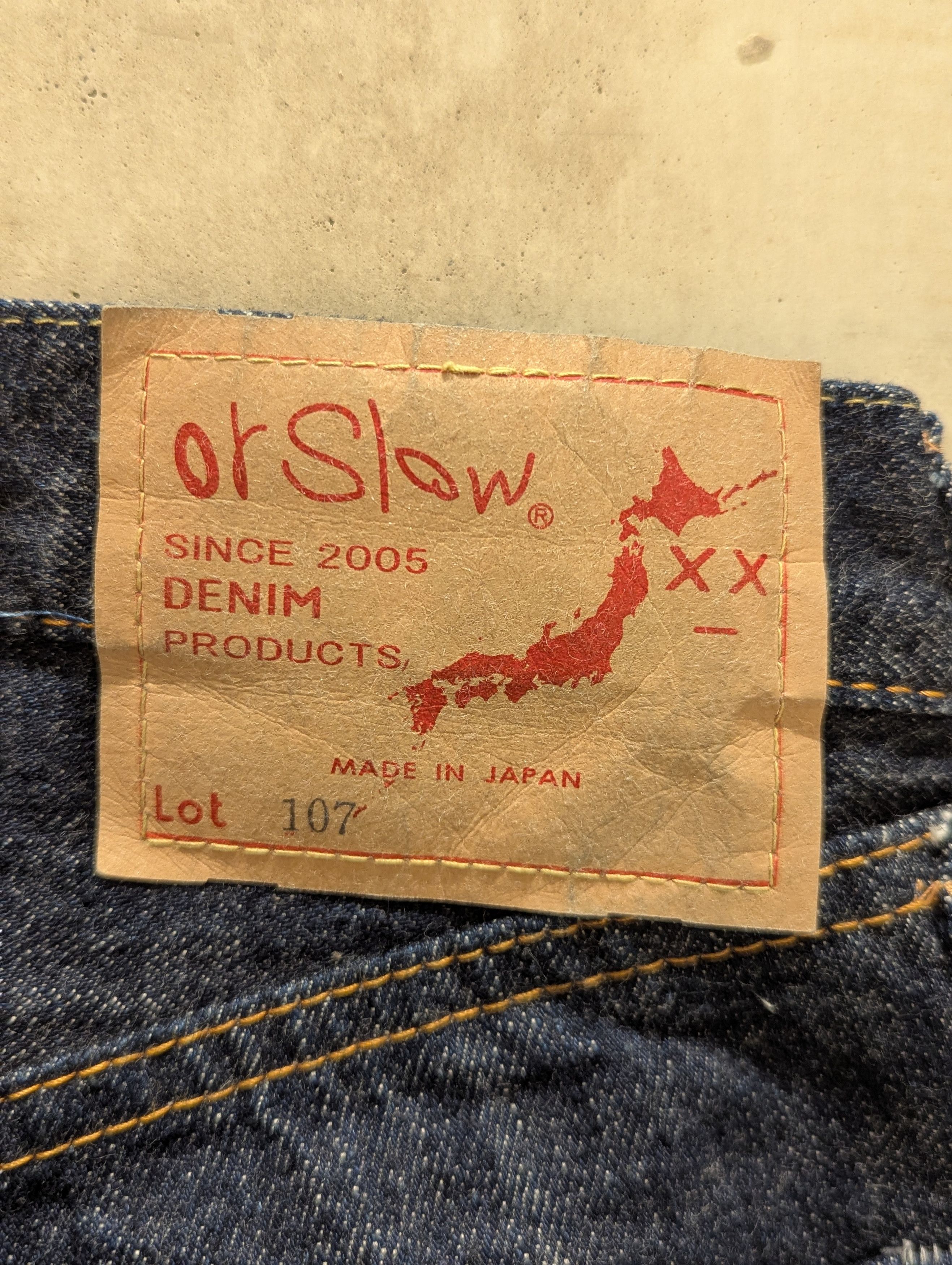 Orslow Lot 107 Jeans Size US 30 / EU 46 - 6 Thumbnail
