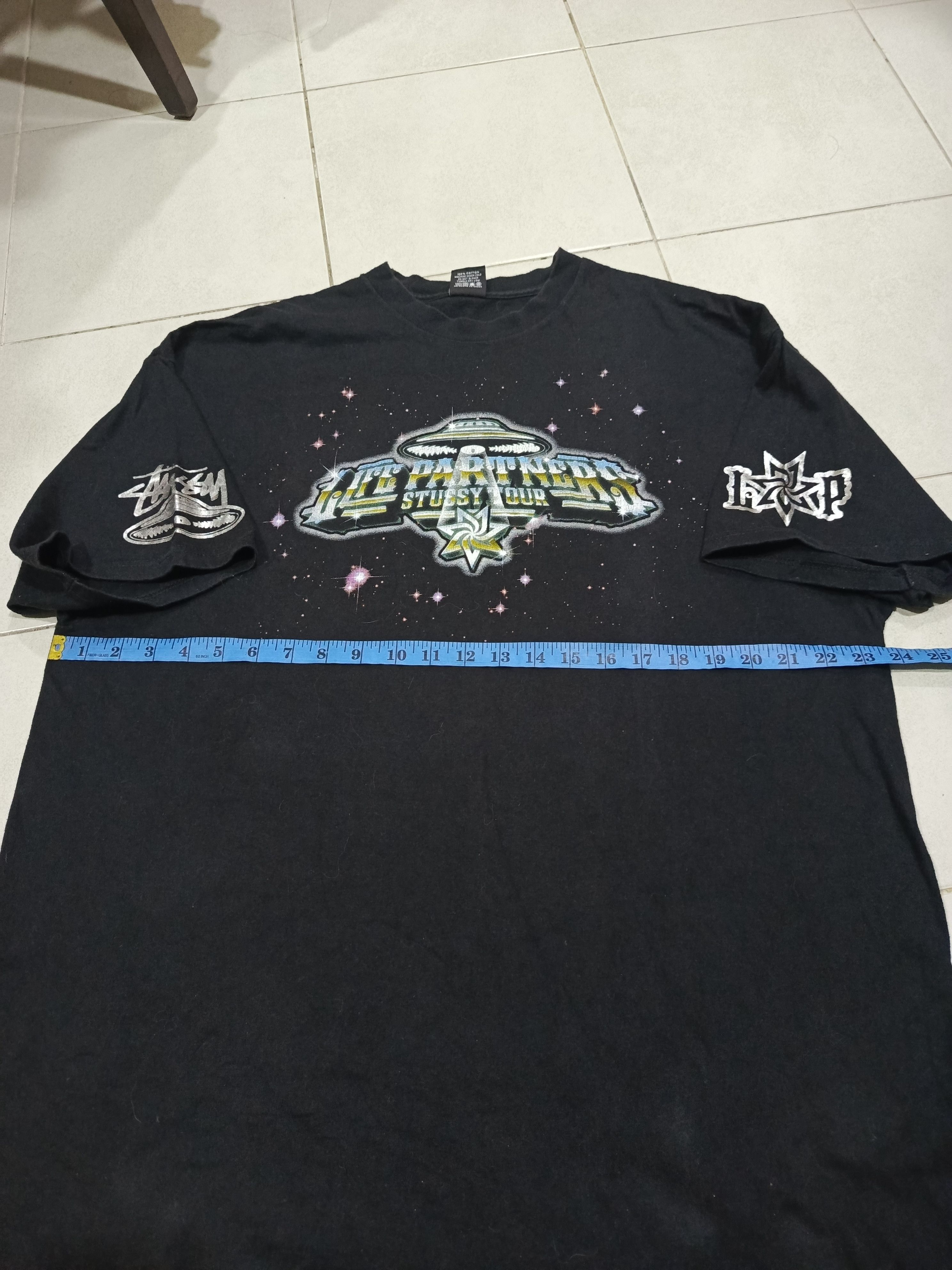 Stussy RARE!! Life Partners Stussy Tour T-shirt Size US XL / EU 56 / 4 - 10 Thumbnail
