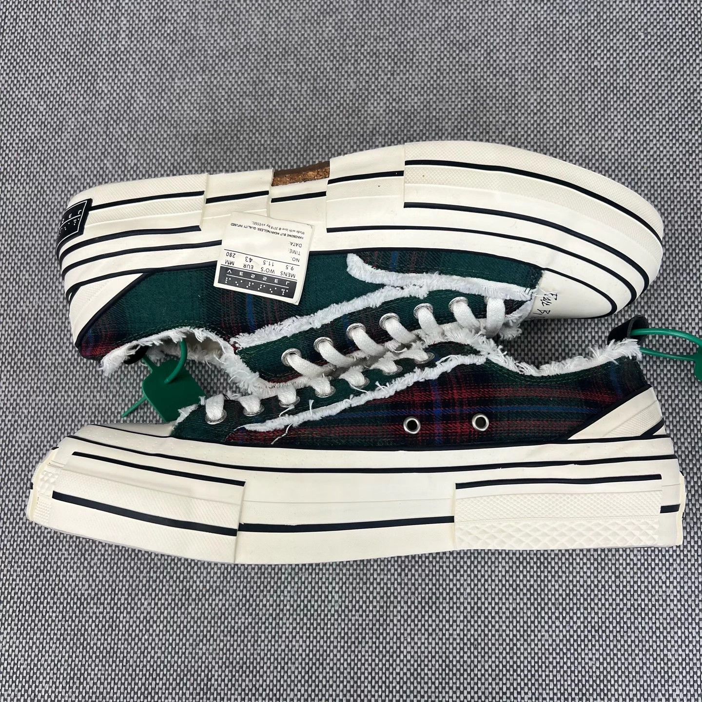 Other Vanness Wu green canvas 43 sneakers mint Size US 10 / EU 43 - 2 Thumbnail
