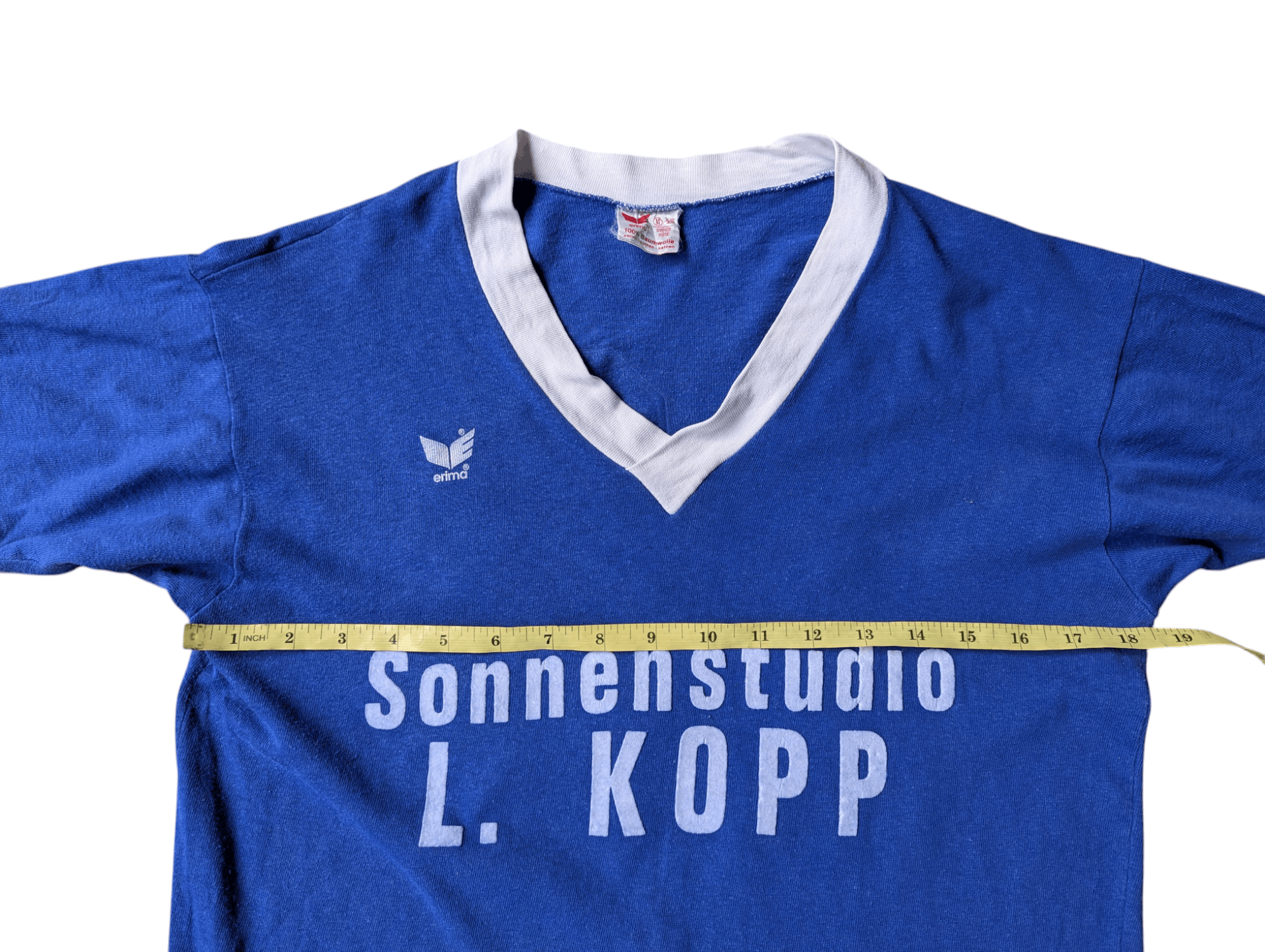 Vintage VINTAGE ERIMA Soccer Jersey 70s/80s Made in West Germany Size US M / EU 48-50 / 2 - 6 Thumbnail