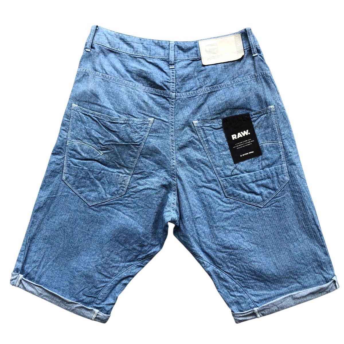 G-Star × Japanese Brand Vintage G STAR RAW arc 3d relaxed shorts Size US 30 / EU 46 - 2 Thumbnail