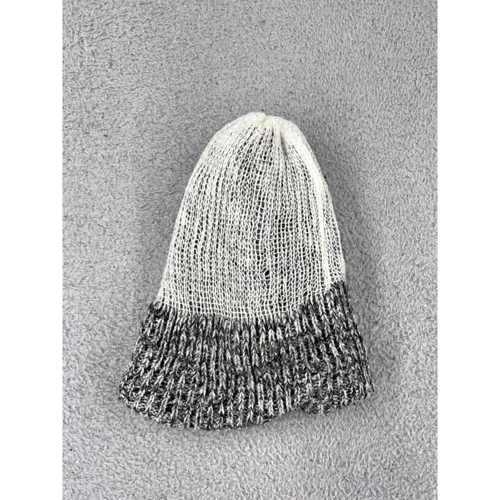 Vintage VINTAGE Beanie Hat Adult One Size Gray Lined Knit 100% Acrylic Ski Snowboard Winter Mens Size ONE SIZE - 4 Thumbnail
