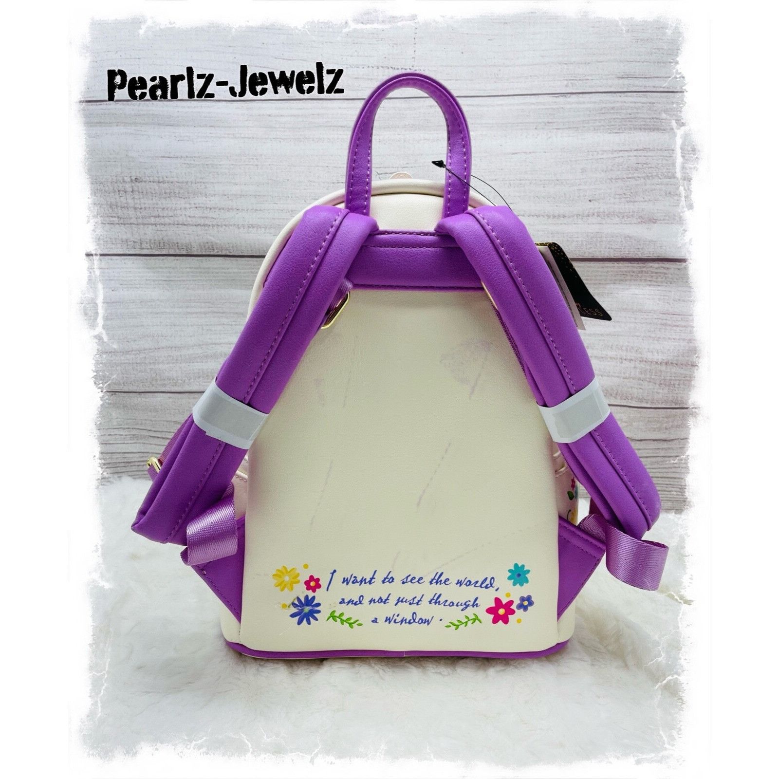 Disney Loungefly Disney Princess Rapunzel Tangled Tower Scene Mini Size ONE SIZE - 3 Thumbnail