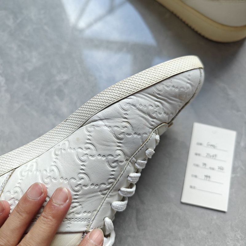 Gucci Gucci Signature High-Top Sneakers for Men Size US 6.5 / EU 39-40 - 6 Thumbnail