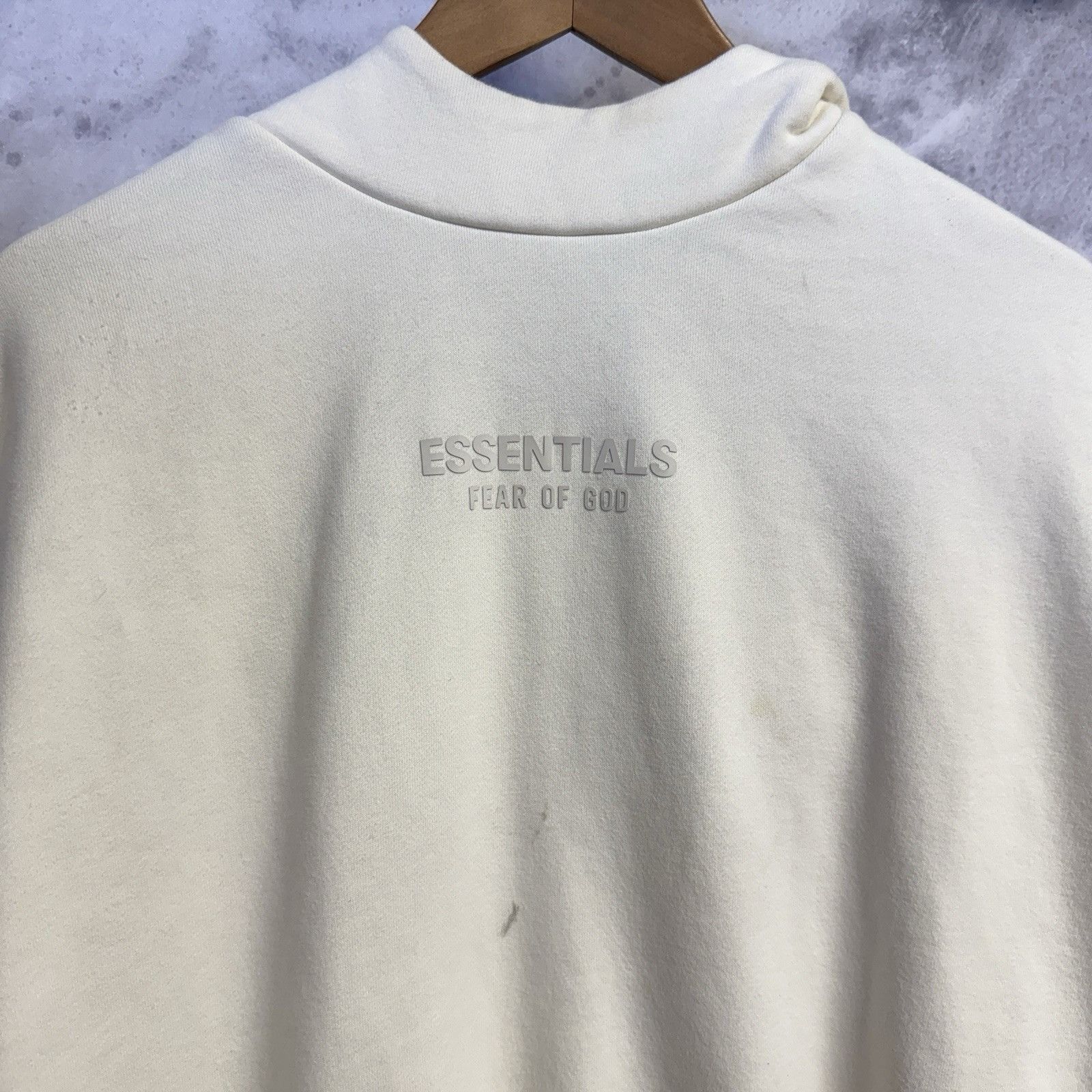 Essentials Essentials Fear of God Hoodie Sweatshirt Mens Small White Size US S / EU 44-46 / 1 - 3 Thumbnail