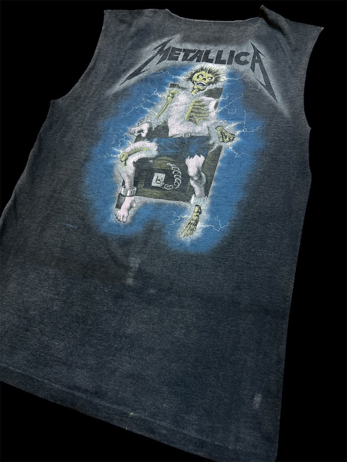Band Tees Vintage Sleeveless 80s Metallica Metal Up Your Ass Tee Size US M / EU 48-50 / 2 - 4 Thumbnail
