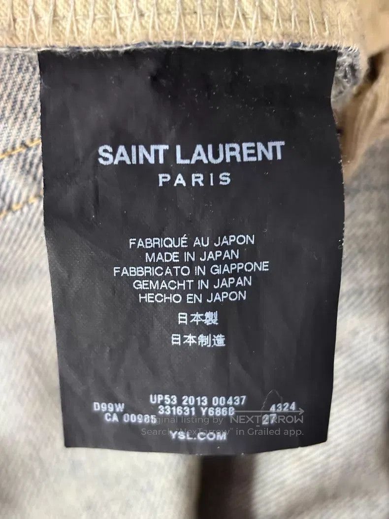 Saint Laurent Paris #REF! Size US 27 - 6 Thumbnail