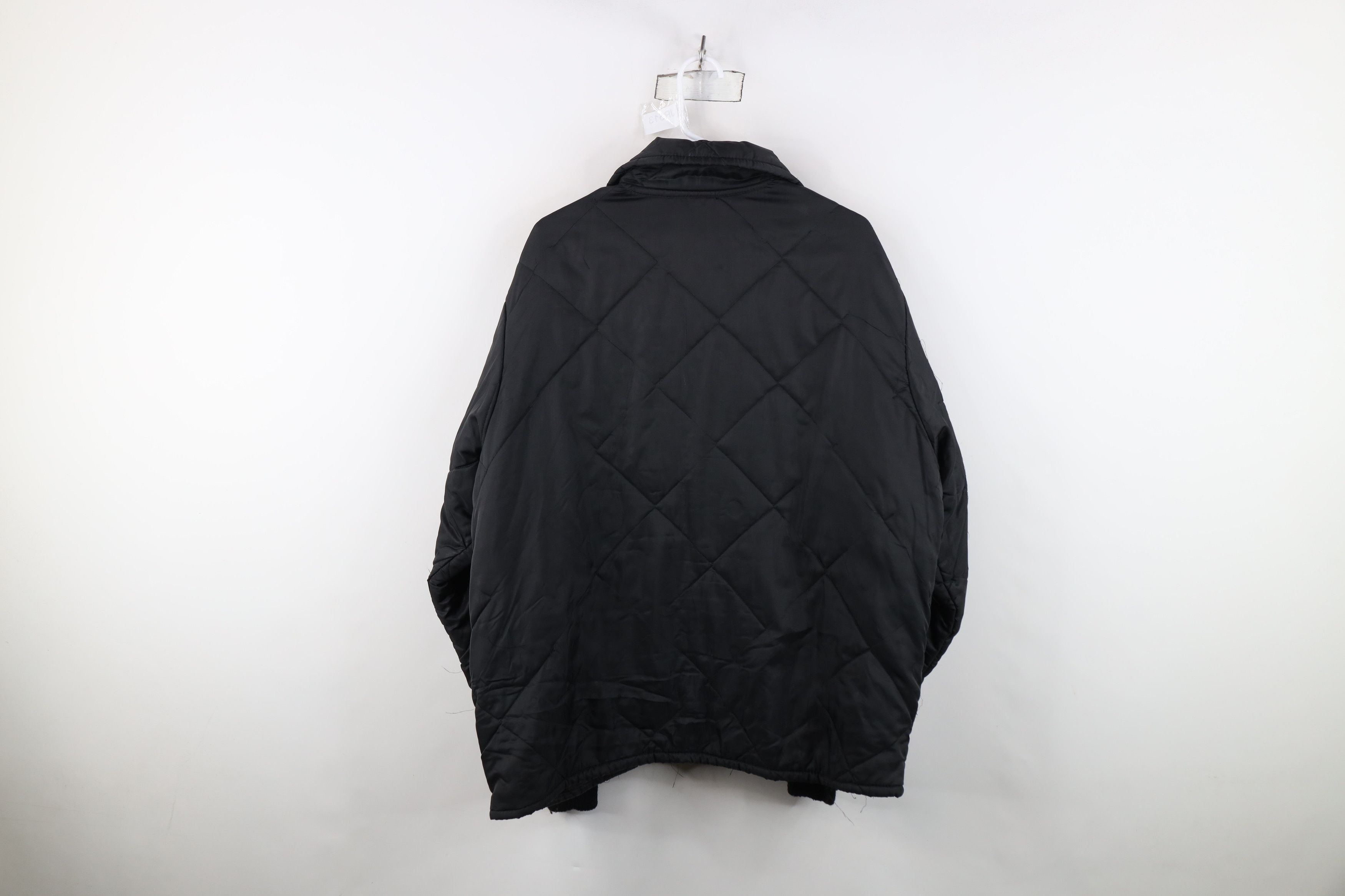 Vintage Vintage 70s Streetwear Mechanic Workwear Jacket Black Size US XXL / EU 58 / 5 - 13 Thumbnail