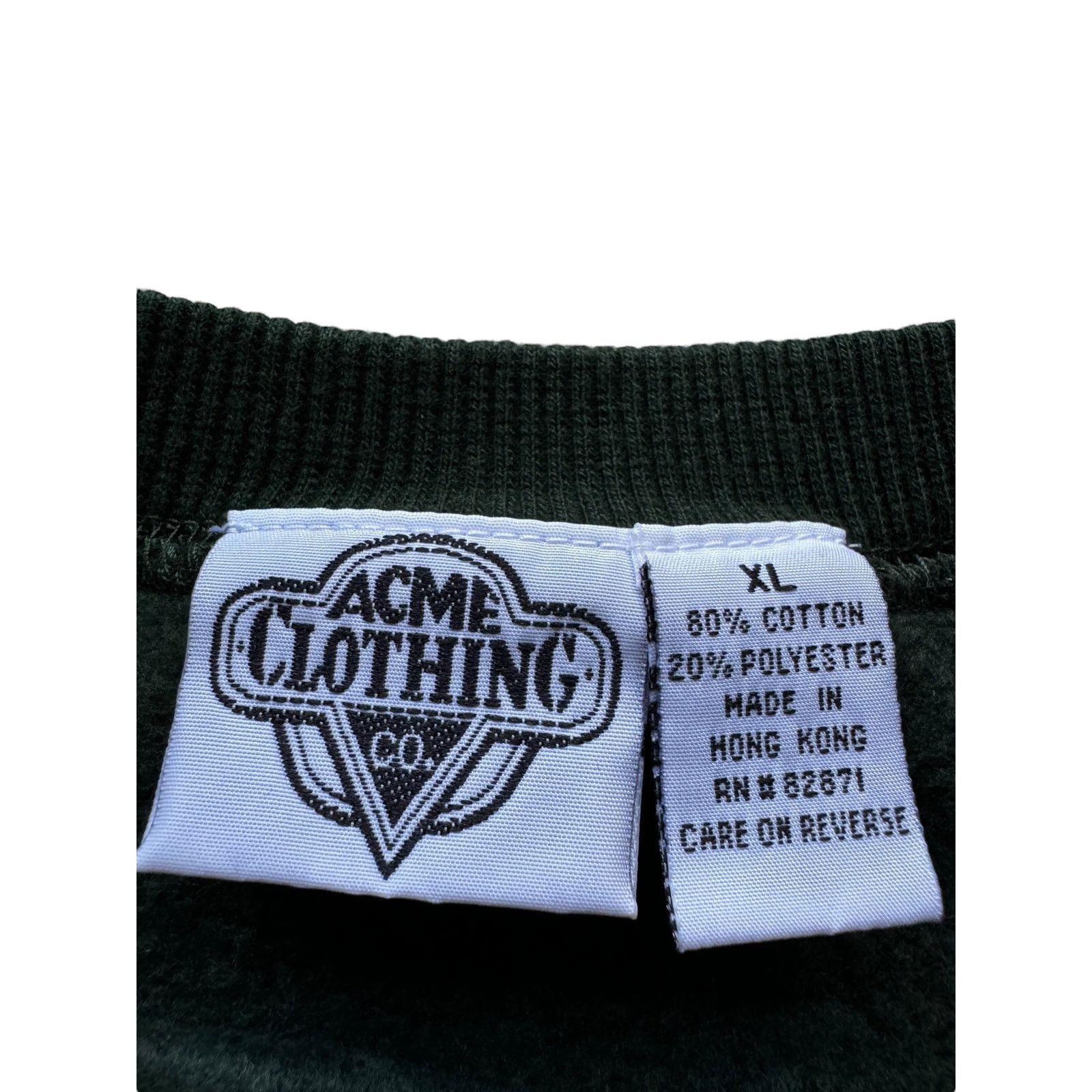Warner Bros Vintage Acme Trading Company Looney Tunes Crewneck SZ XL Size US XL / EU 56 / 4 - 3 Thumbnail