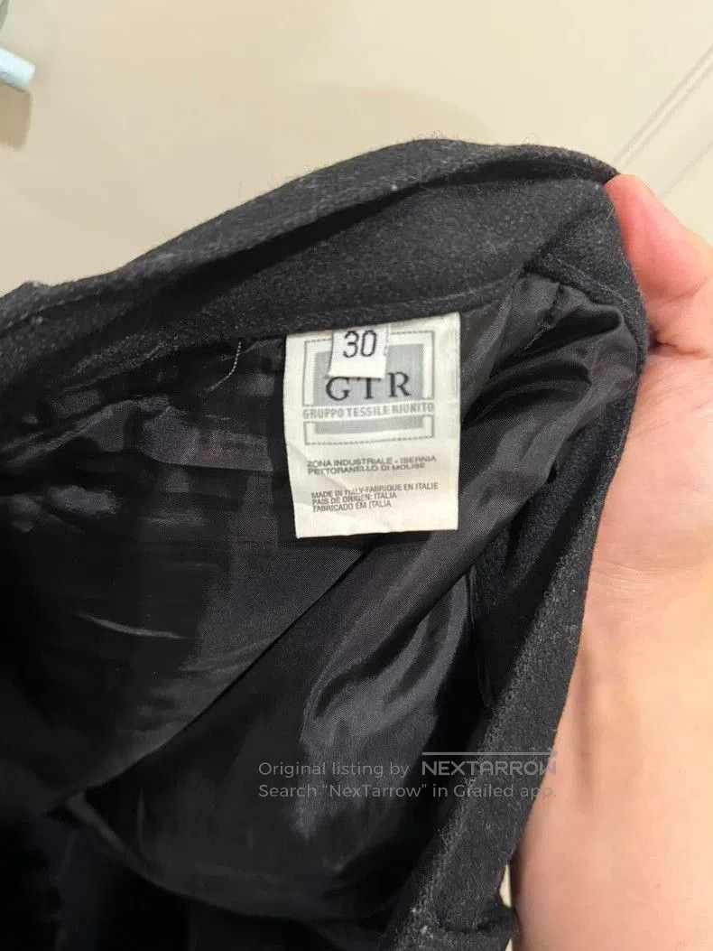 Helmut Lang helmut lang 1997 black wool trousers. Size US 30 / EU 46 - 4 Thumbnail