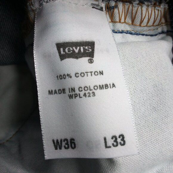 Levi's × Levi's Vintage Clothing × Vintage Vintage Levi's 501 Button Fly Denim Blue Jeans 36x33 Size US 36 / EU 52 - 4 Thumbnail