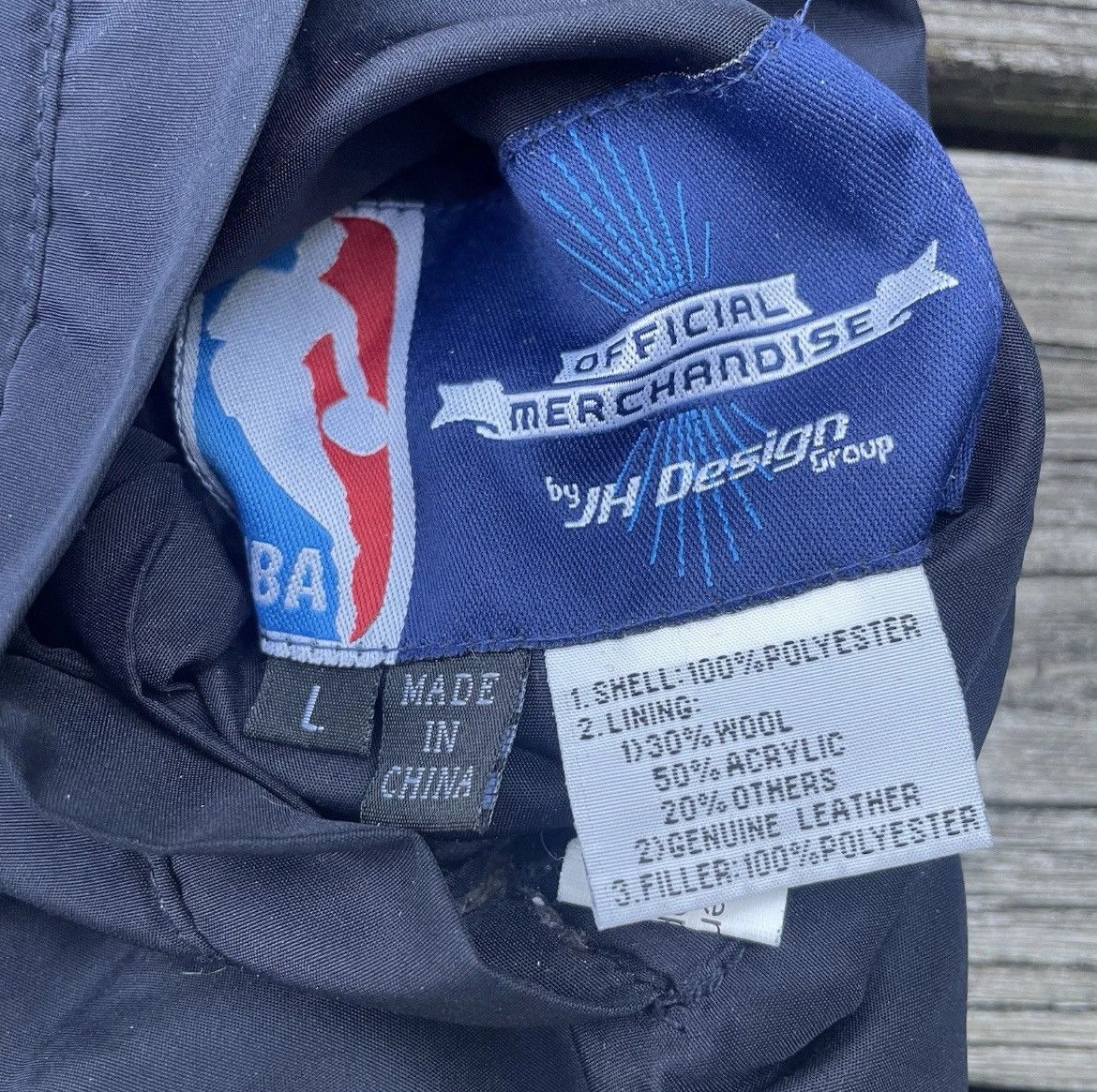 Jeff Hamilton Vintage 2005 Detroit Pistons Jeff Hamilton Reversible Bomber Size US L / EU 52-54 / 3 - 9 Thumbnail