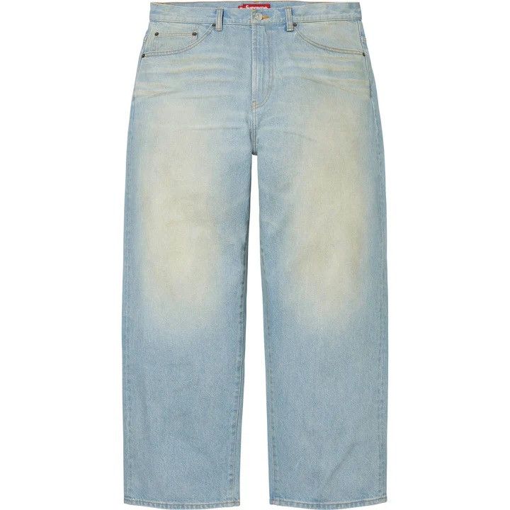 Supreme Supreme Cherub 5 pocket jeans Light blue FW16 | Grailed