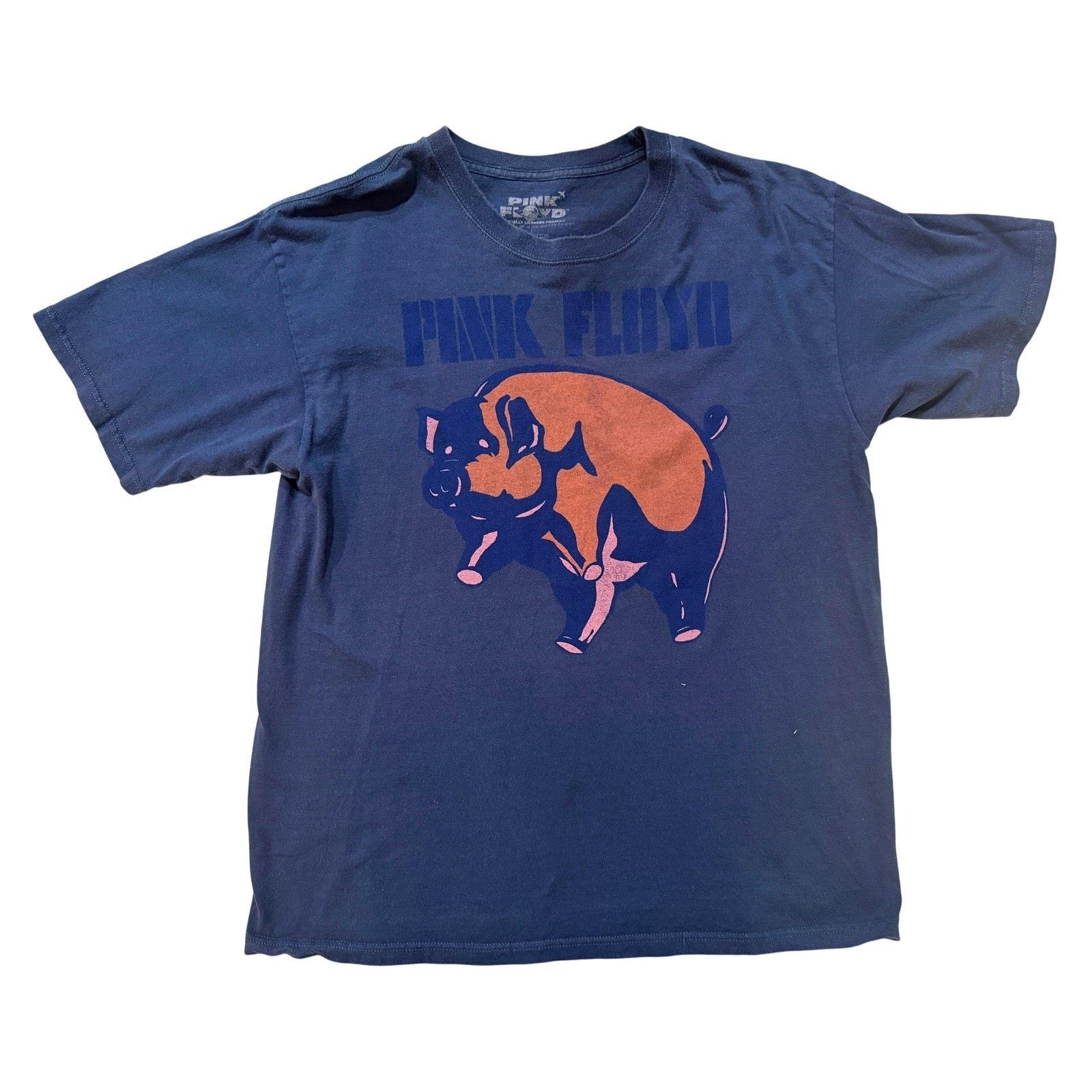 Pink Floyd Pink Floyd Pig Graphic TShirt L Blue 2004 Animals Band Rock Size US L / EU 52-54 / 3 - 1 Thumbnail