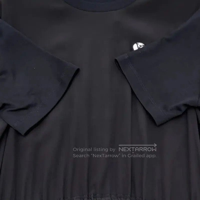 Louis Vuitton Louis Vuitton Black Cotton Short Sleeve Dress . Size L / US 10 / IT 46 - 6 Thumbnail