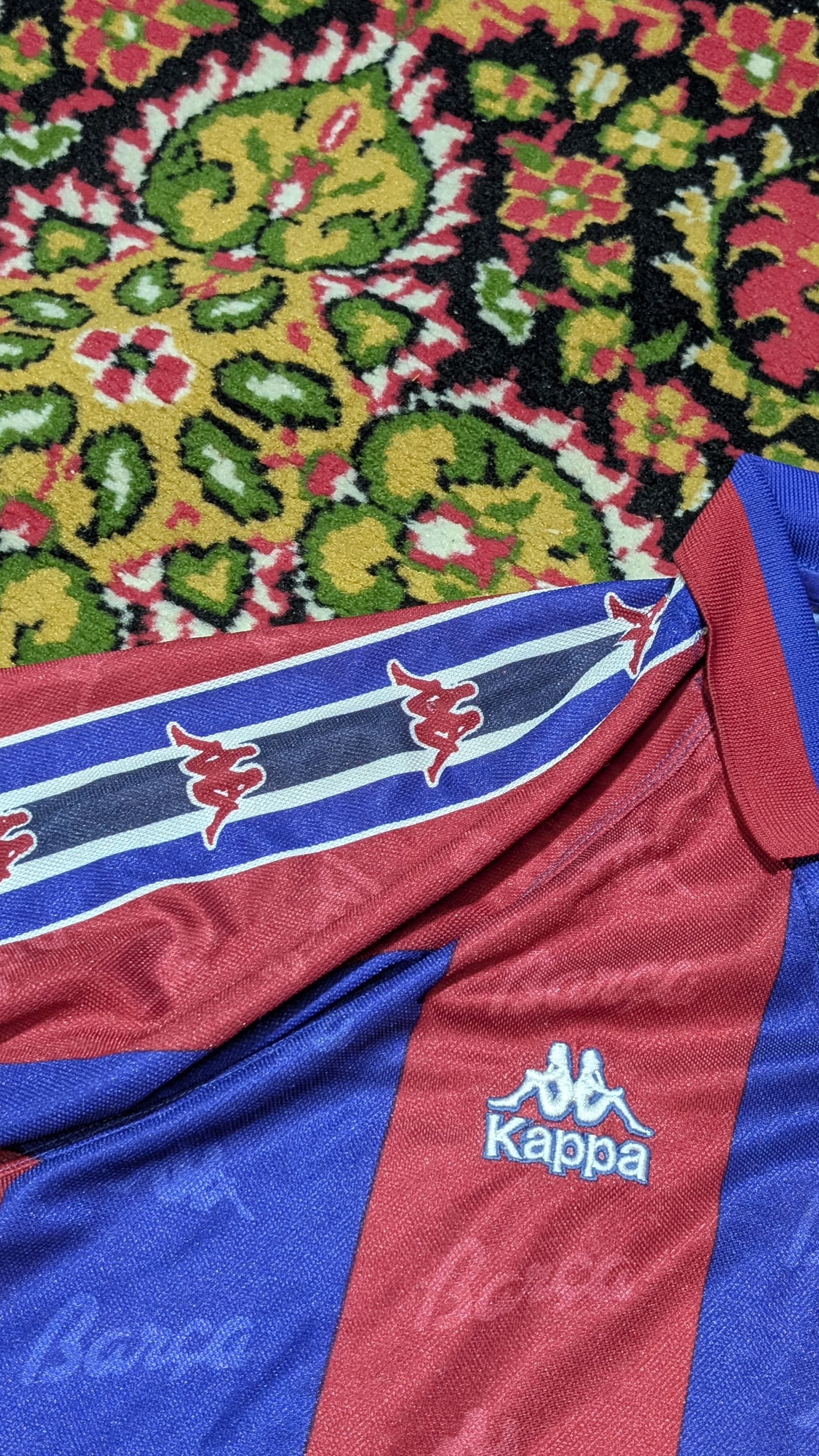 Kappa Barcelona Home 1995/1997 Original Size US XL / EU 56 / 4 - 4 Thumbnail