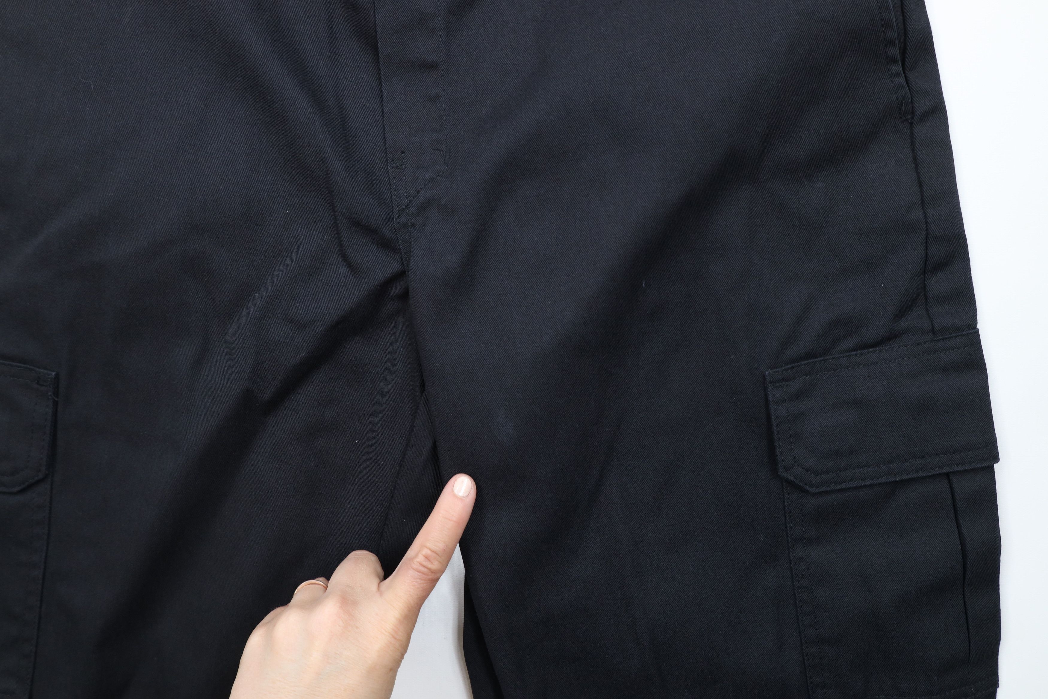 Dickies × Vintage Vintage Y2K Dickies Straight Wide Leg Cargo Pants Black Size US 36 / EU 52 - 5 Thumbnail