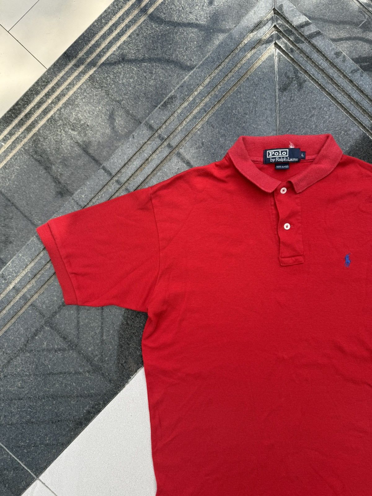 Polo Ralph Lauren 90’s POLO RARE LOGO Y2K RETRO ITALIAN CASUAL POLO TSHIRT TEE Size US L / EU 52-54 / 3 - 3 Thumbnail