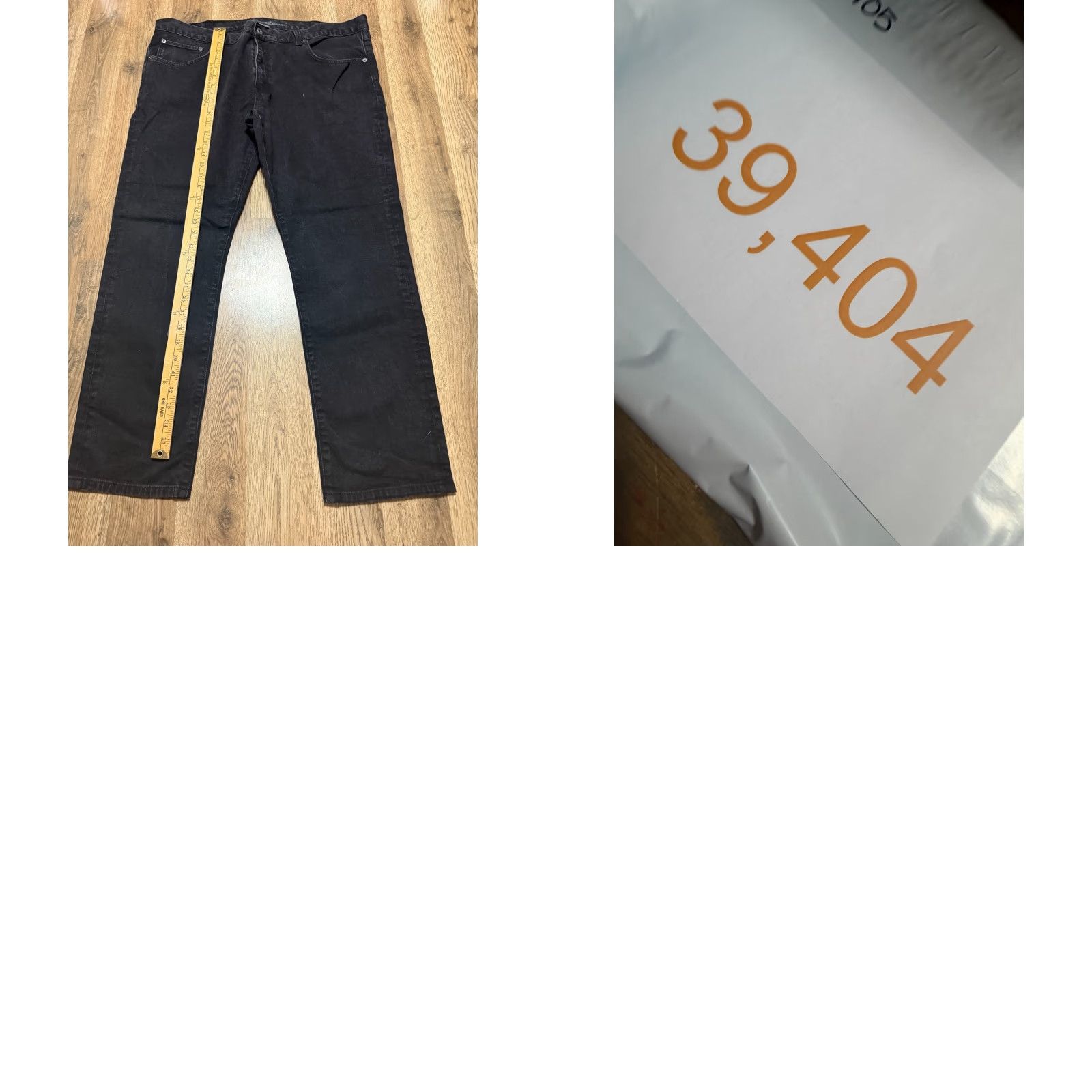 Eddie Bauer Eddie Bauer Jeans Men 40x30 Black Denim Straight Regular Waist 40in 5-Pocket Dark Wash Denim Leg Style Straight Mens Size US 40 / EU 56 - 9 Thumbnail