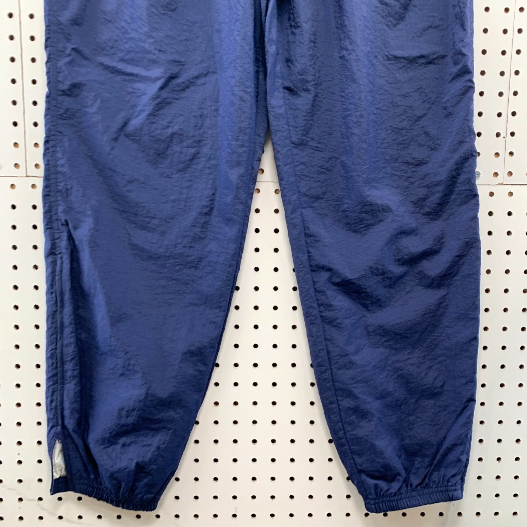 Nike Vintage Nike 90s Windbreaker Track Pants Men Large Blue Softshell Lined Activewear Size US 33 - 4 Thumbnail