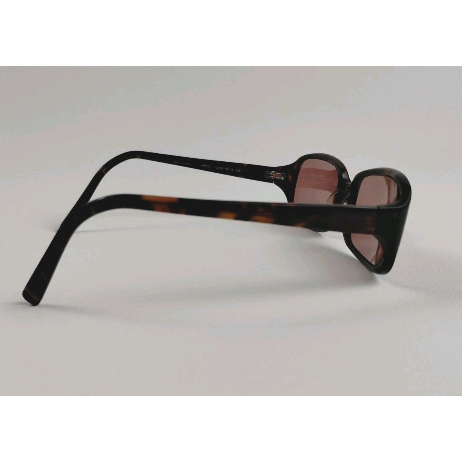 Anne Klein Anne Klein Womens Tortoise Brown Eyeglasses FRAMES-54-18-135 Size ONE SIZE - 4 Thumbnail