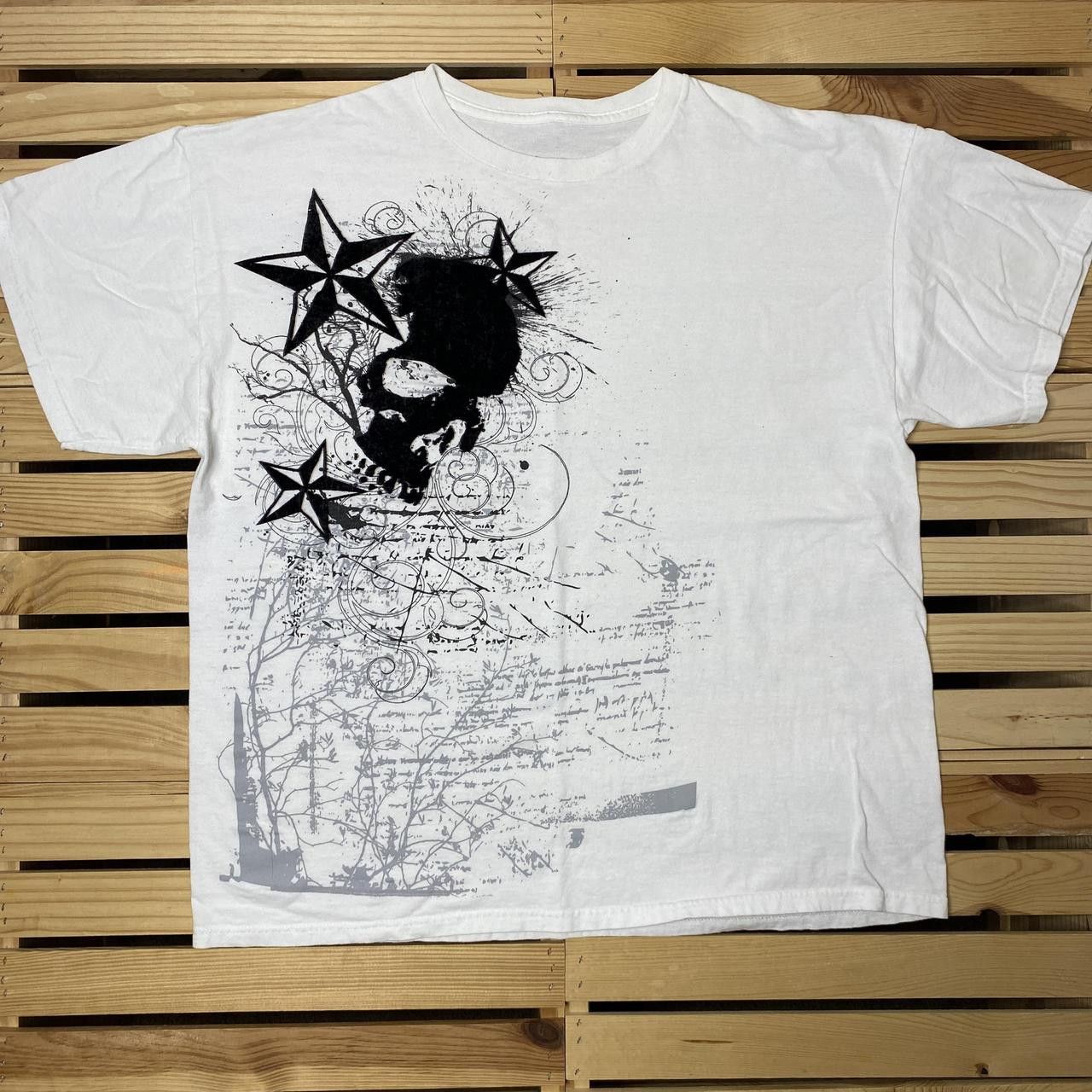 Other Skull & Nautical Stars White Y2K Tee Size XL Size US XL / EU 56 / 4 - 1 Thumbnail