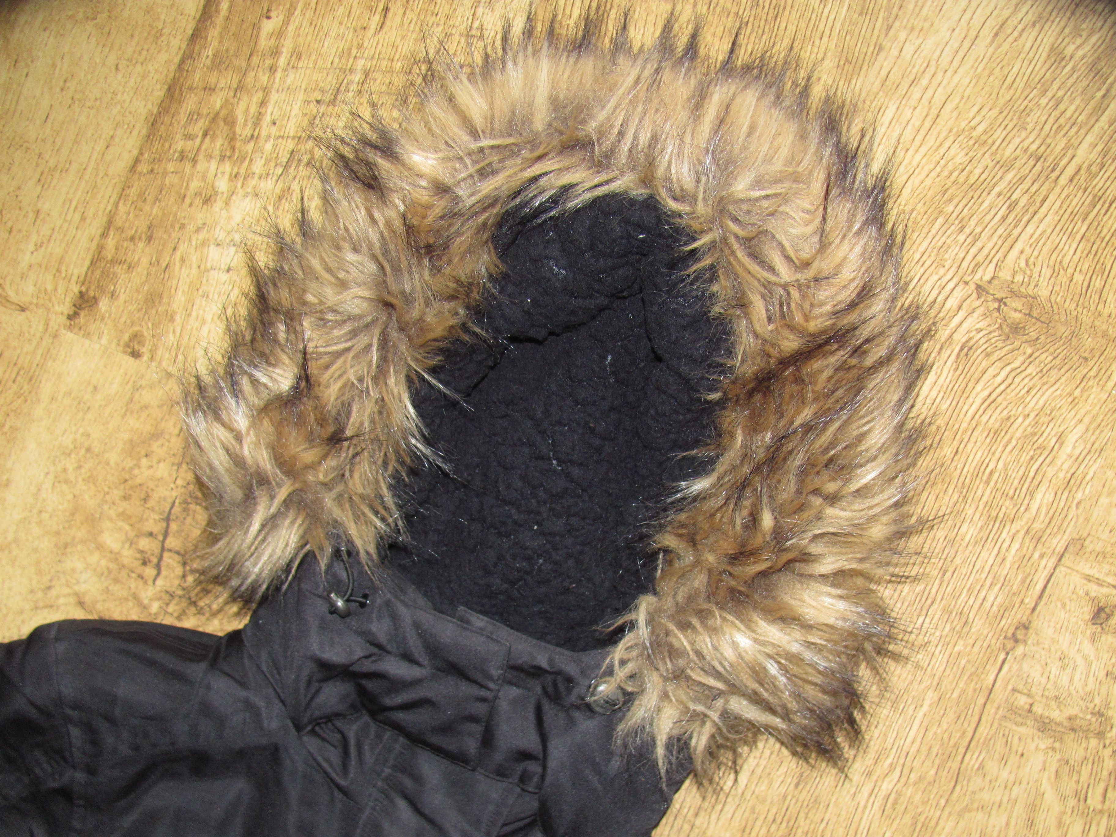 If Six Was Nine × Le Grande Bleu (L.G.B.) × PPFM LGB Style Black Jacket With Fur Hood Size ONE SIZE - 8 Thumbnail