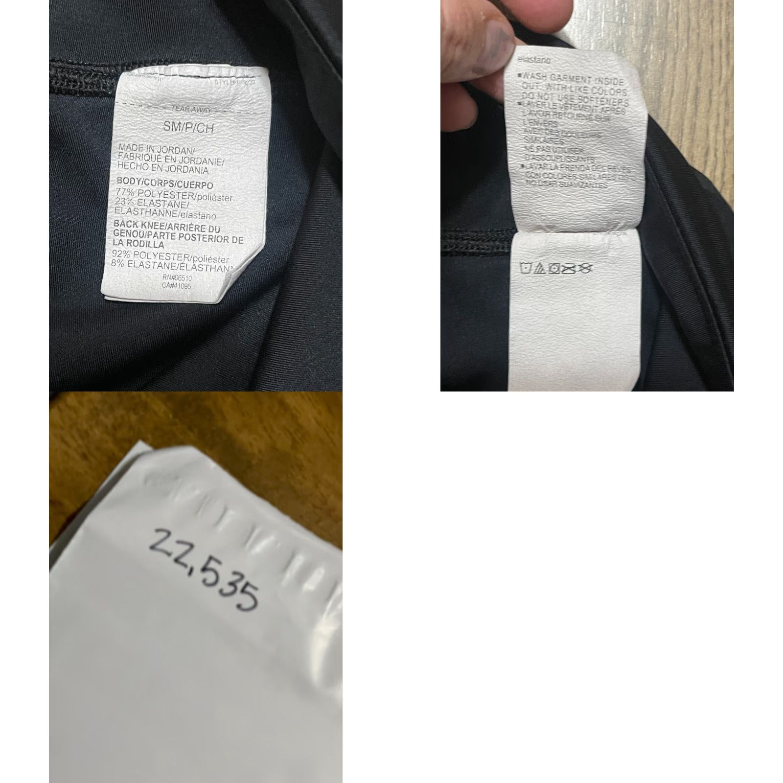 Under Armour Under armour Pants Women's Small Black White Pull On Leggings HEATGEAR Size 28" / US 6 / IT 42 - 8 Thumbnail