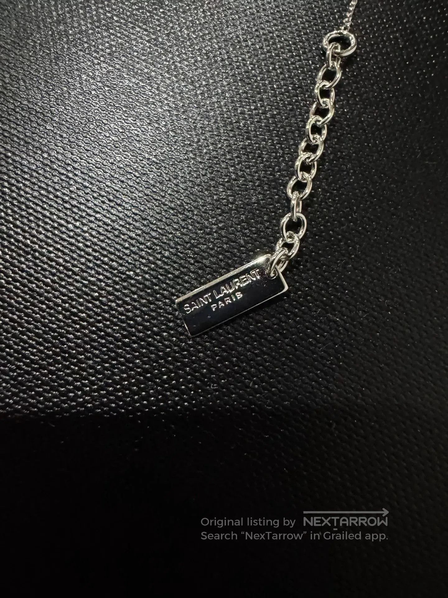 Yves Saint Laurent Saint Laurent YSL Silver Logo Bracelet M. Size ONE SIZE - 7 Thumbnail